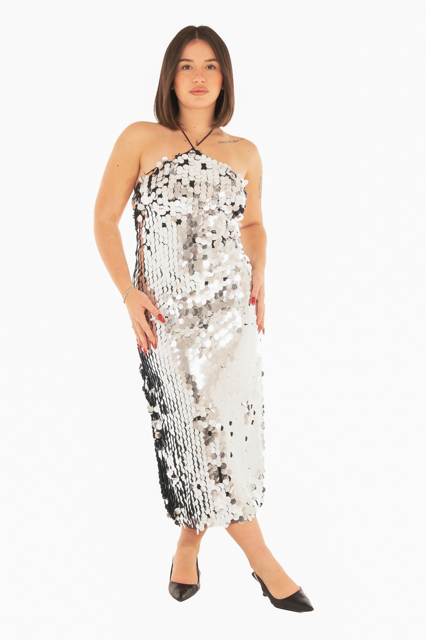 Dress California argento