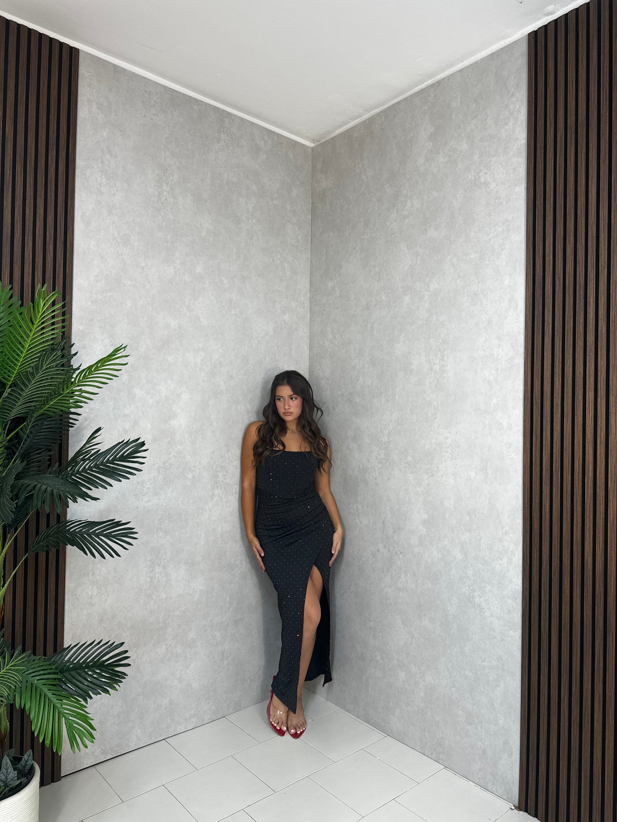 ABITO GLAM CORSET SHINE