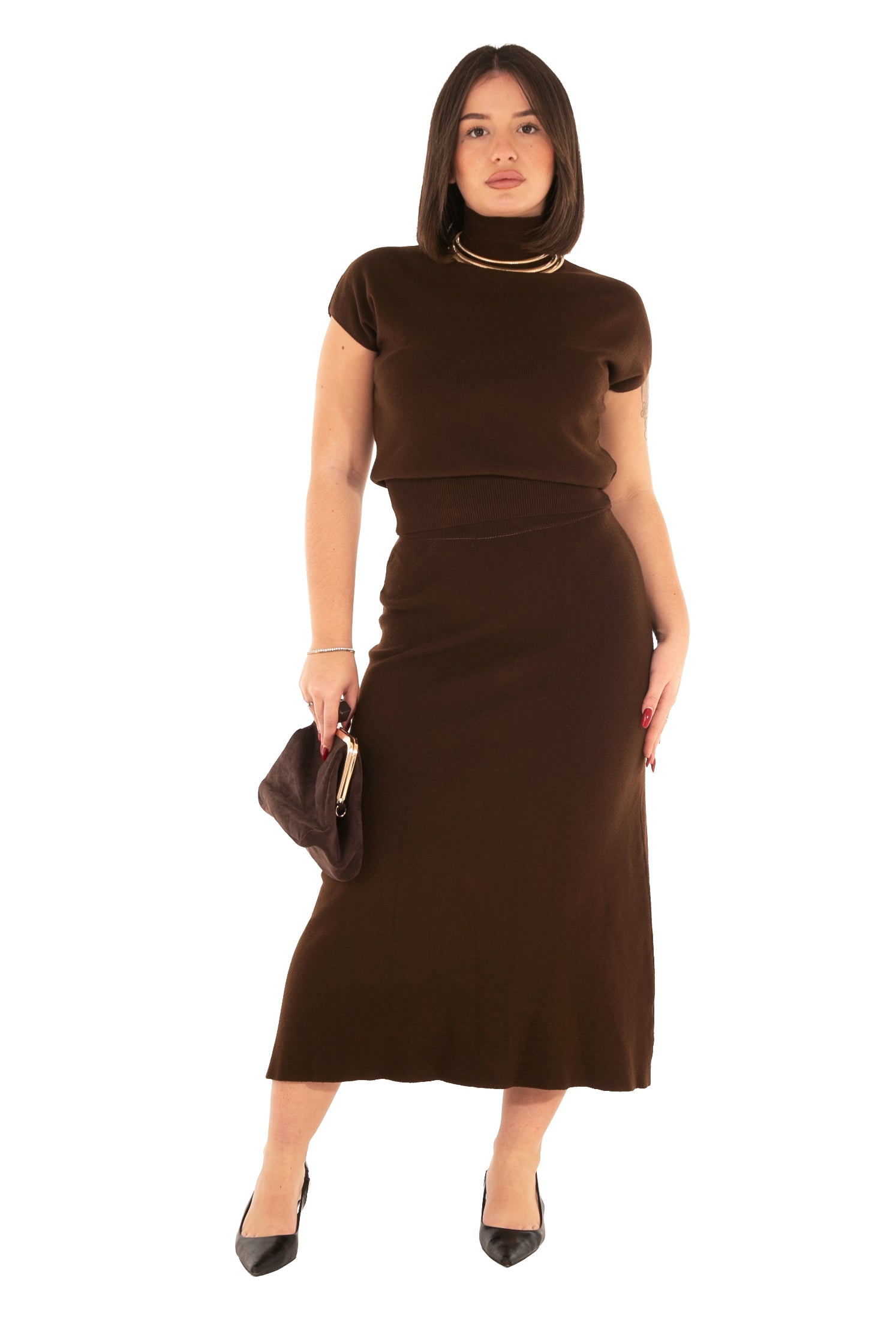 Coordinato 5341 marrone