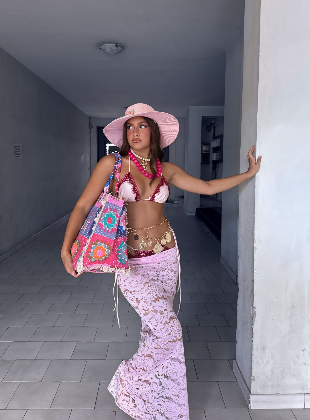 Set bikini Chloè pink