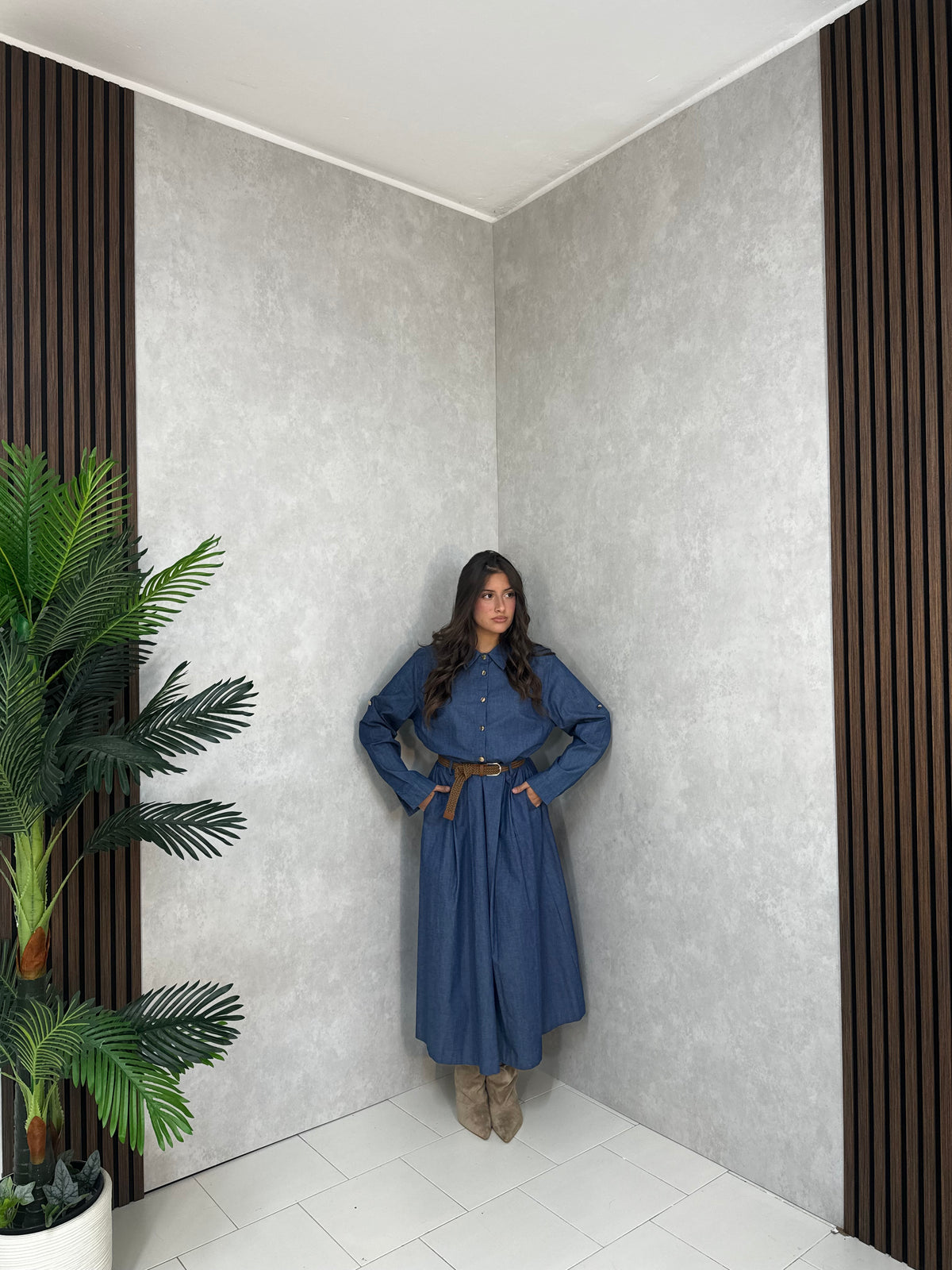 ABITO DENIM CHIC