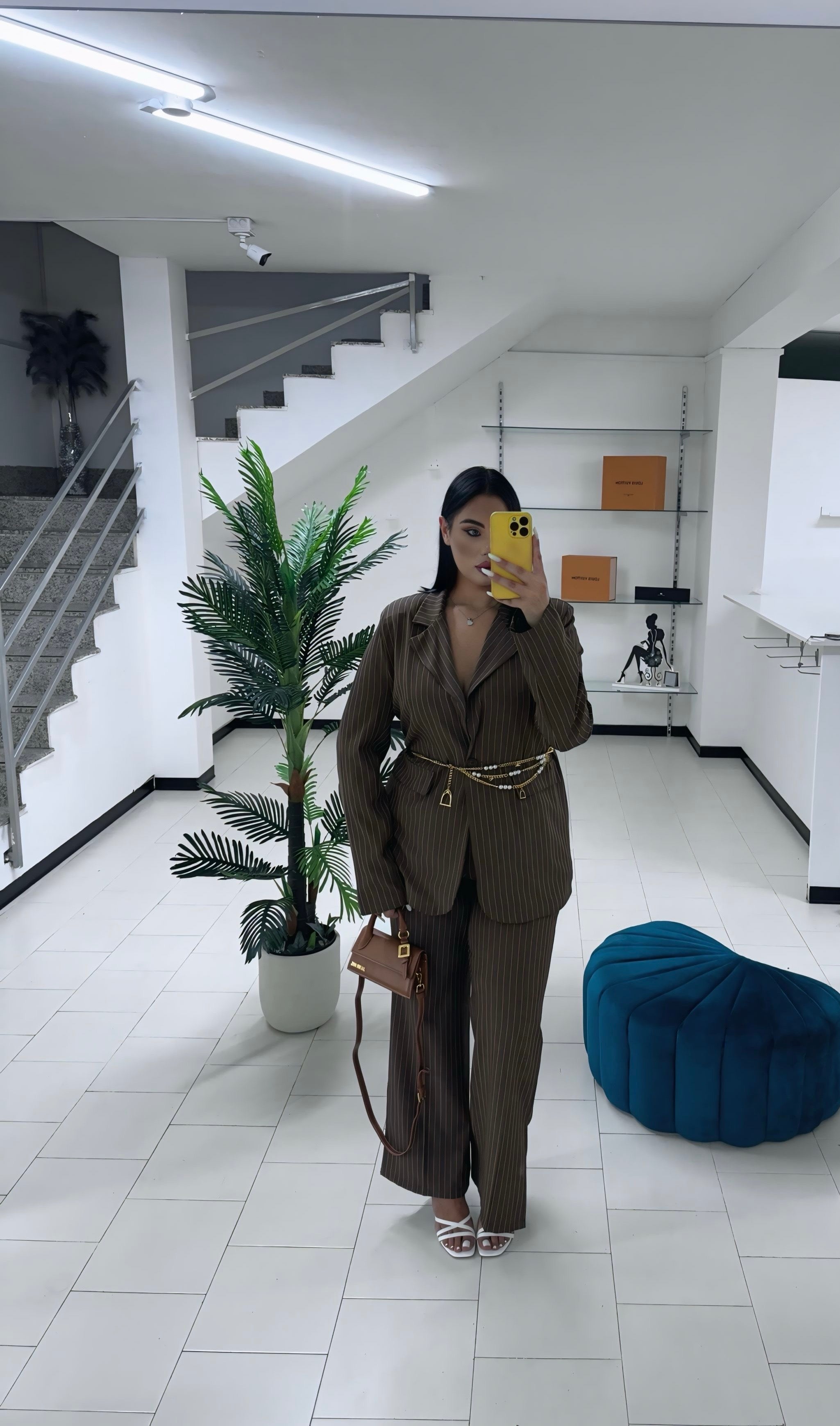 Tailleur curvy gessy