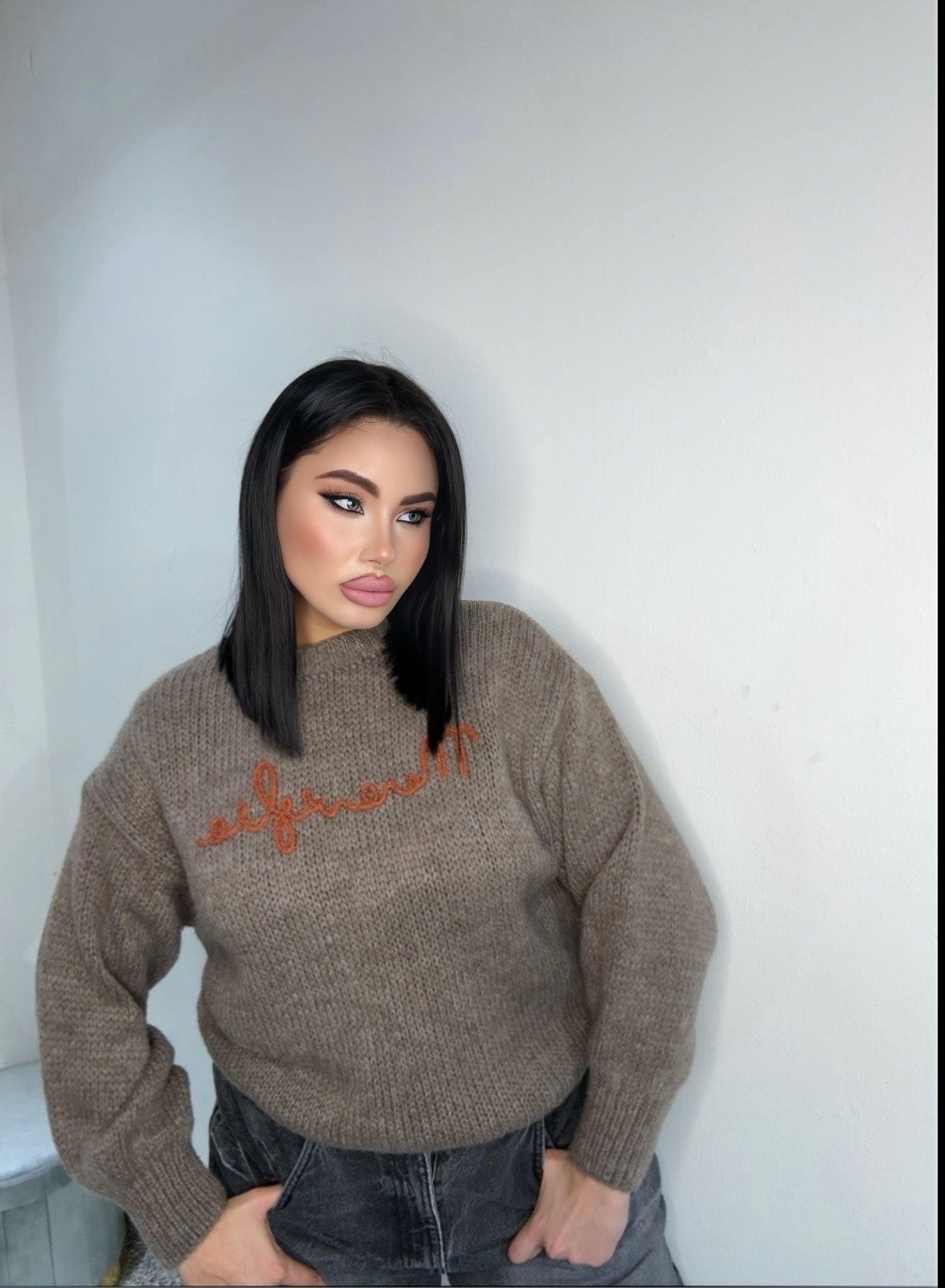 Maglioncino 3176 fango