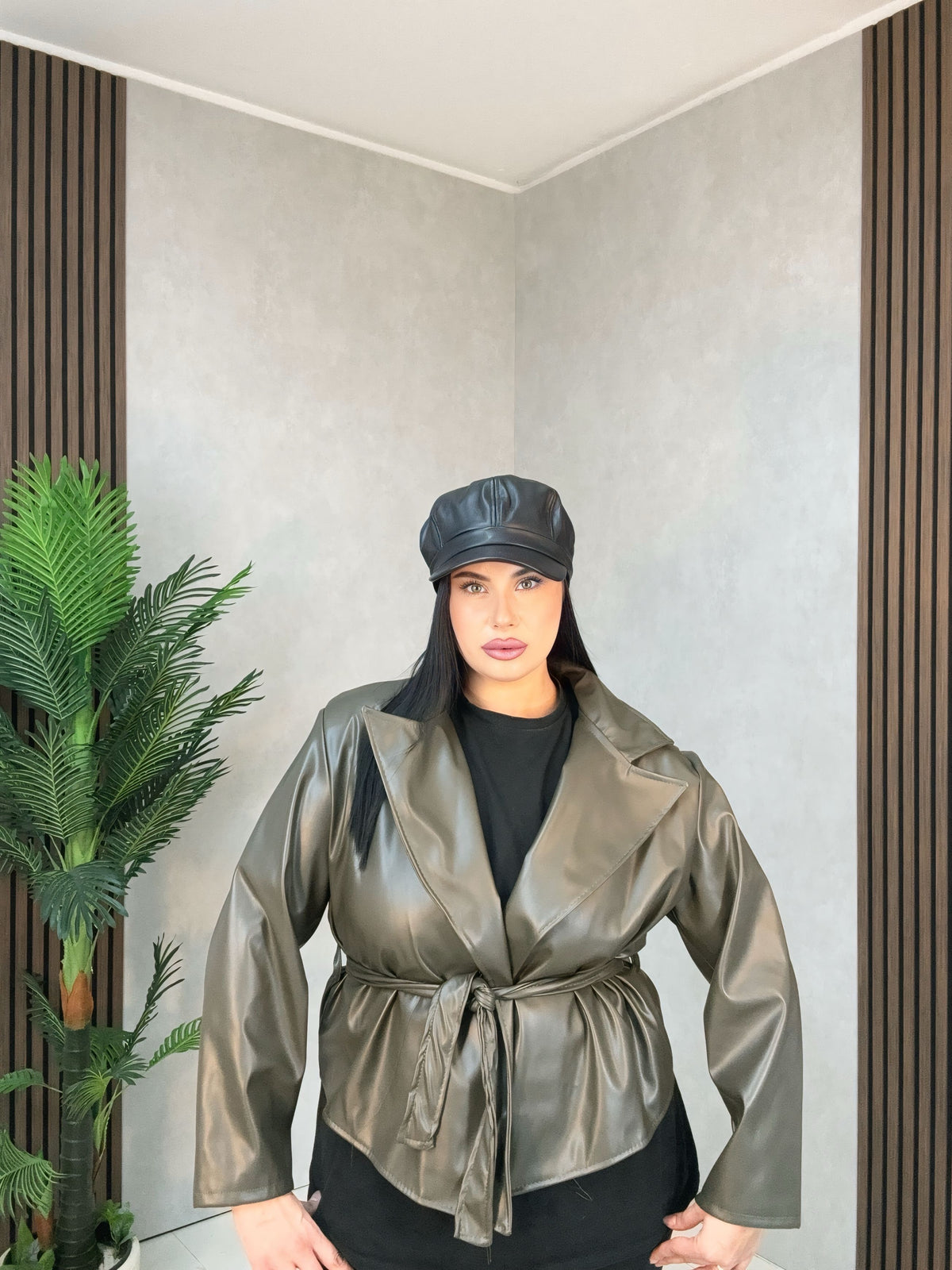 Giacca iconic verde militare