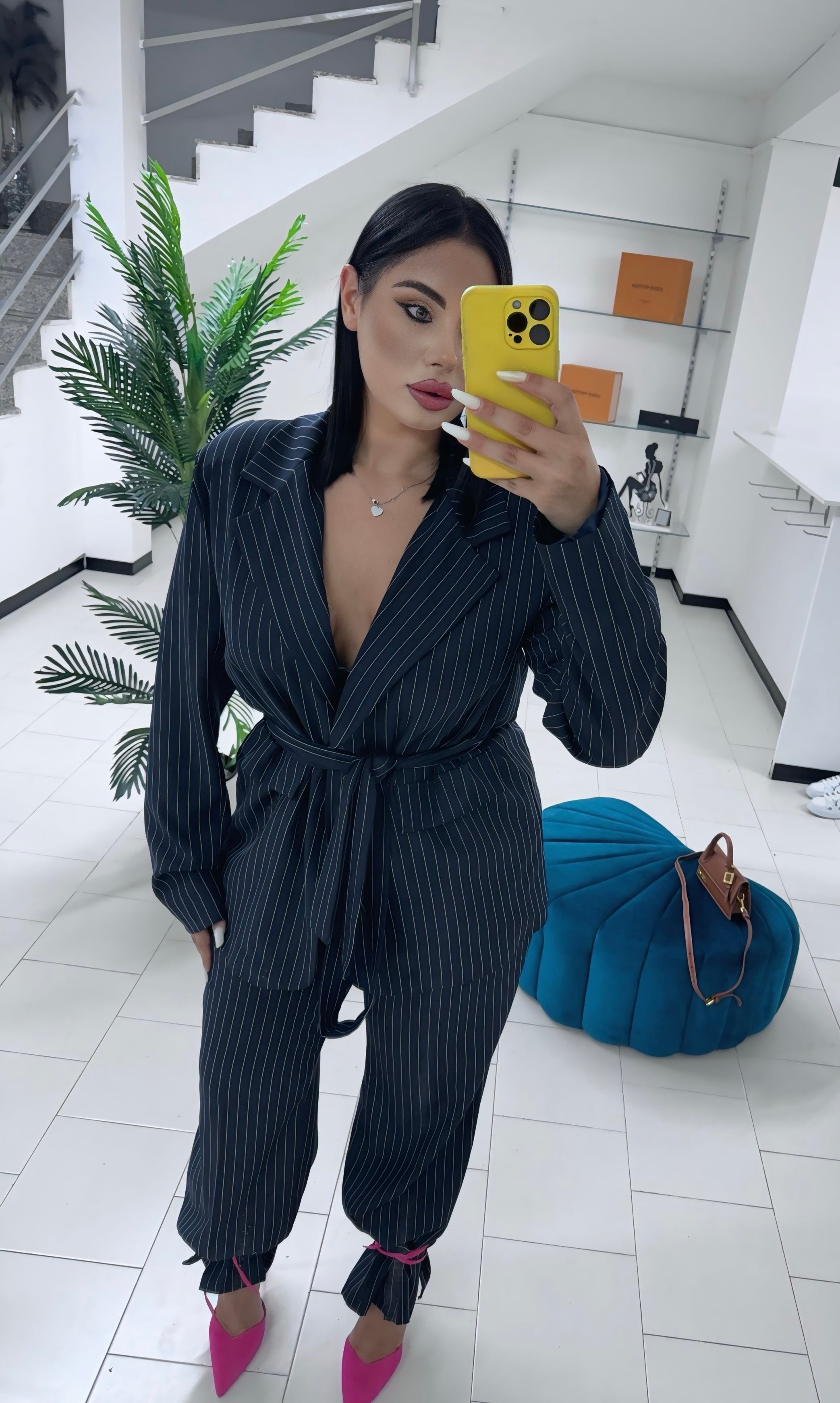 Tailleur curvy gessy