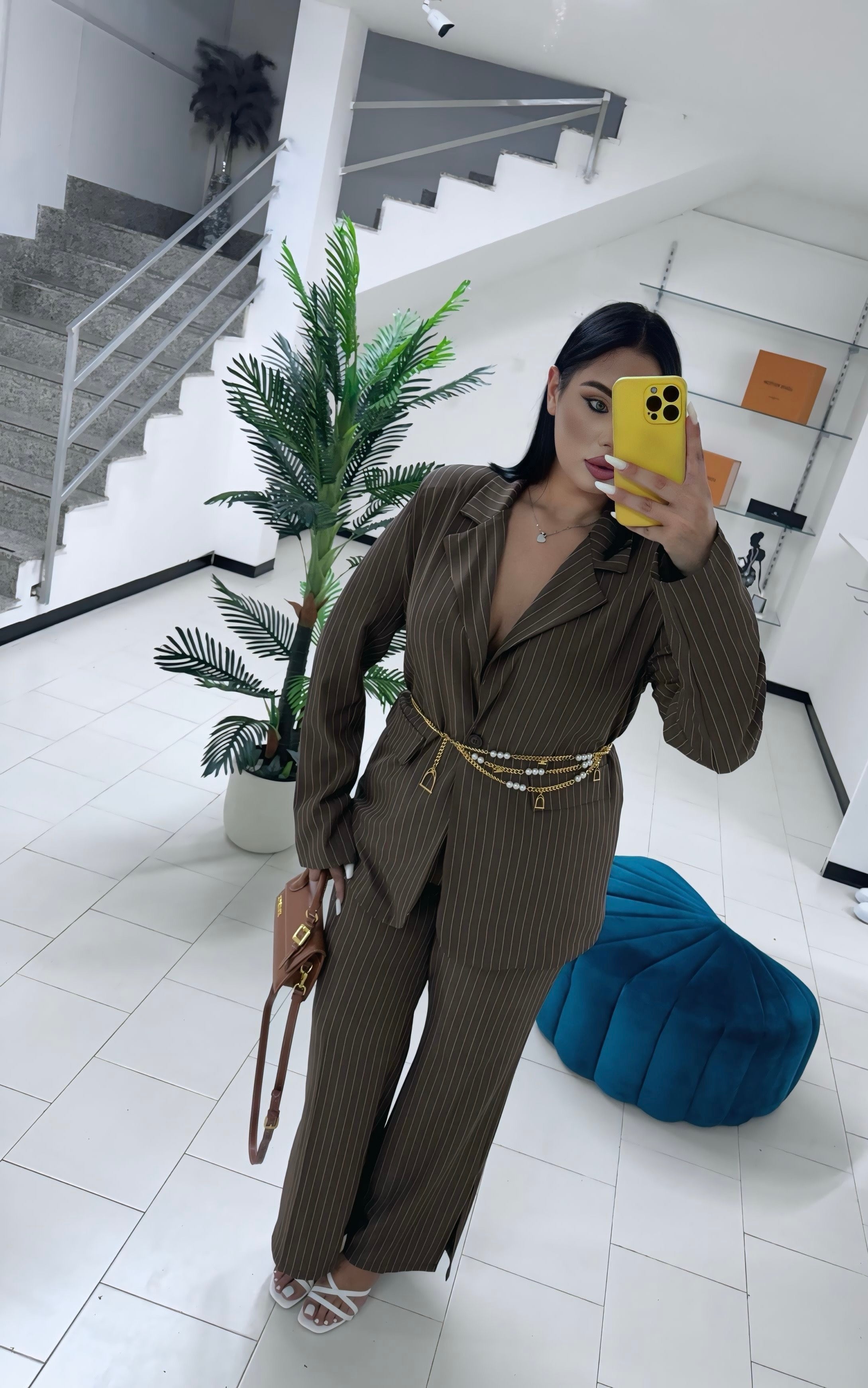 Tailleur curvy gessy
