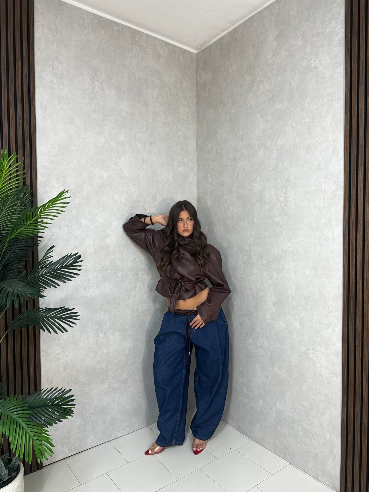 Completo Denim & Leather Chic