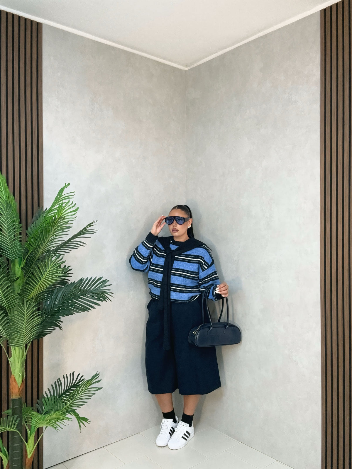 Bermuda Curvy Midnight Chic