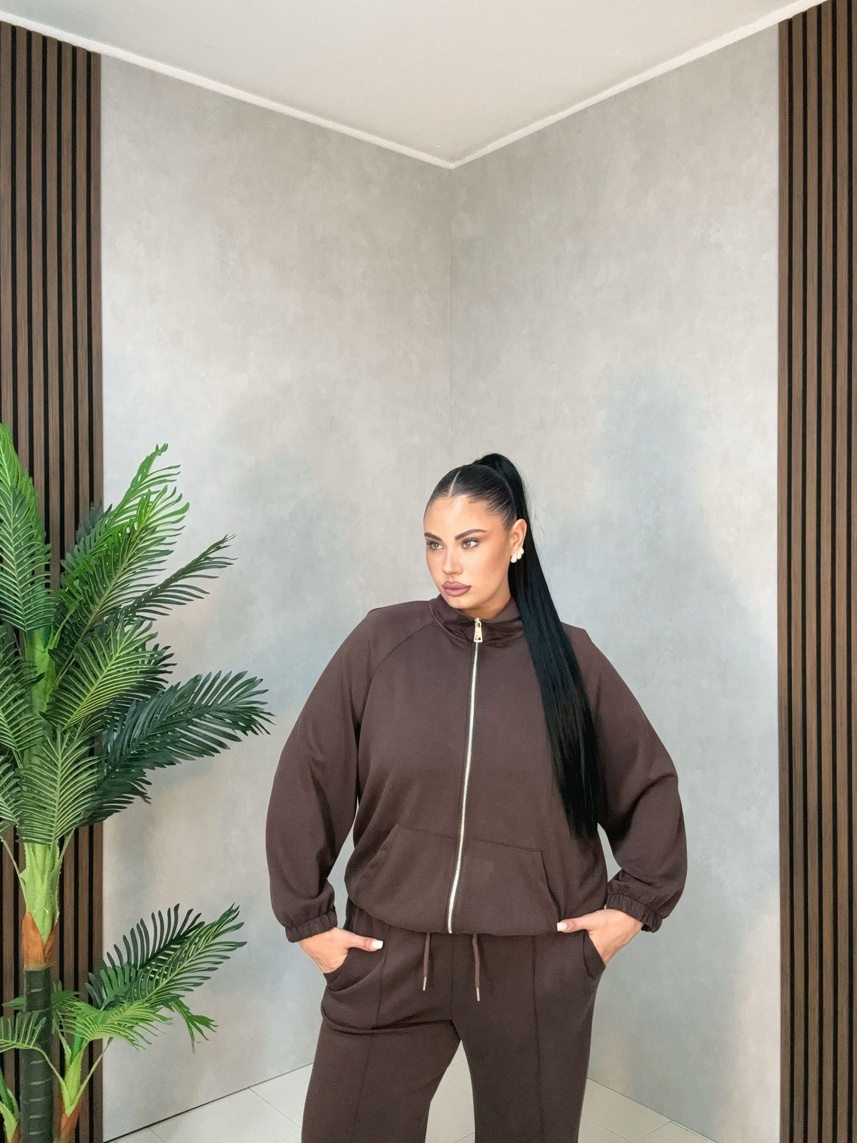 Tuta Curvy Chocolate
