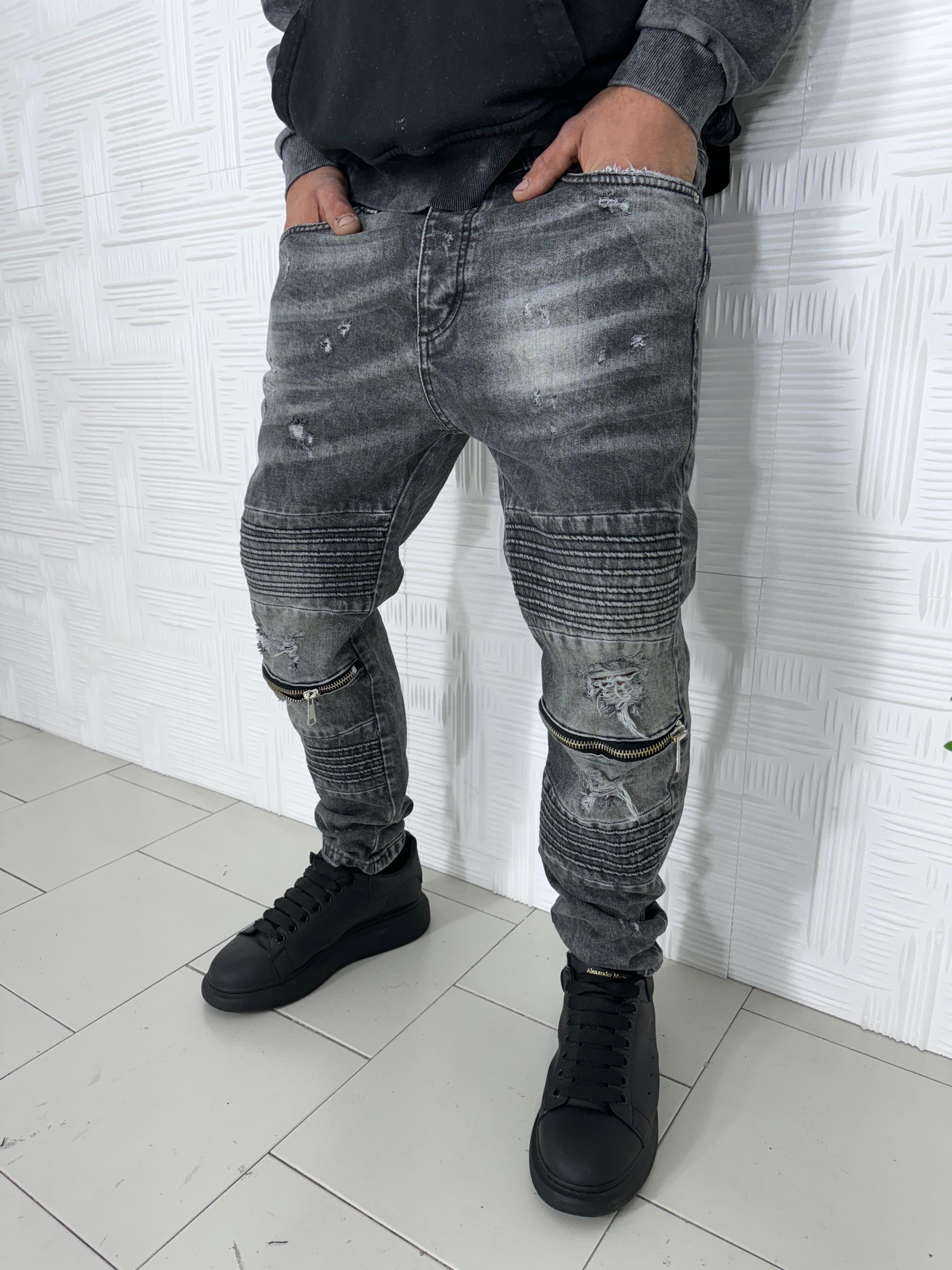 JEANS FULL POCKET CIANOTIC