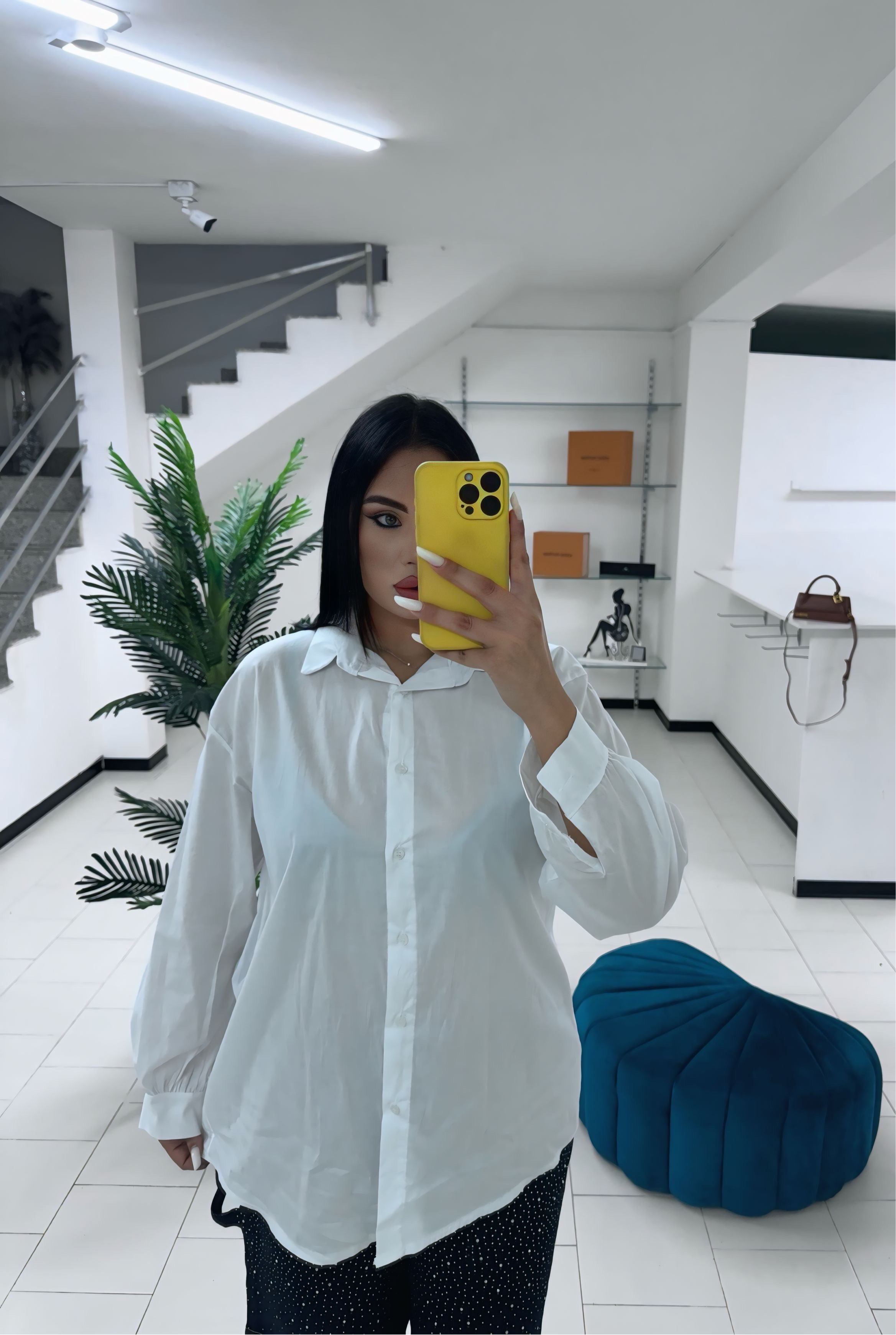 Camicia oversize curvy