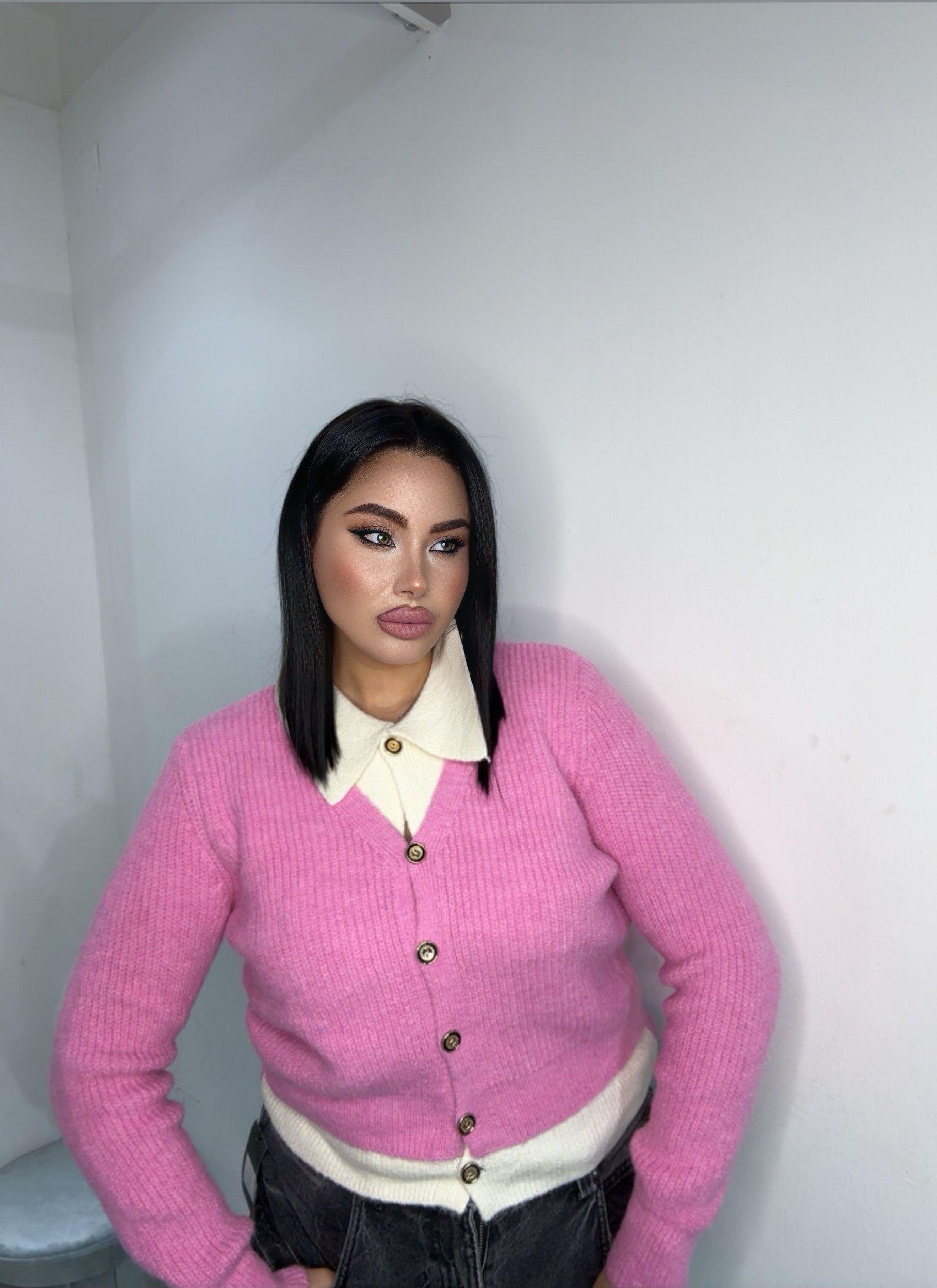 Cardigan R13 pink