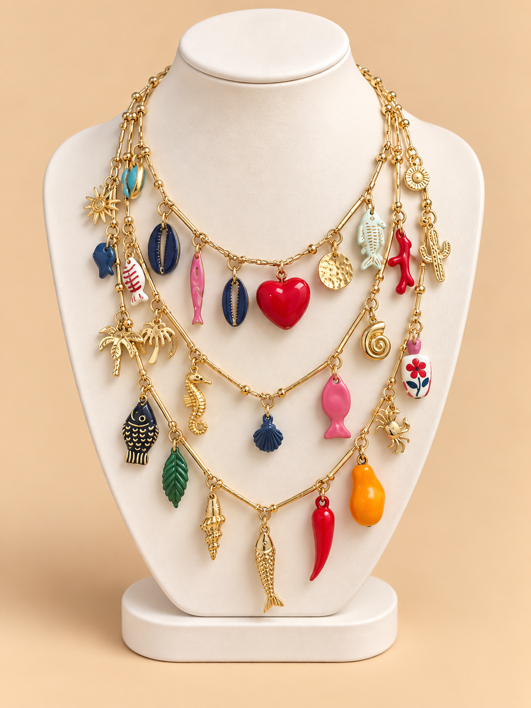 Collana Tropicale Multicharm