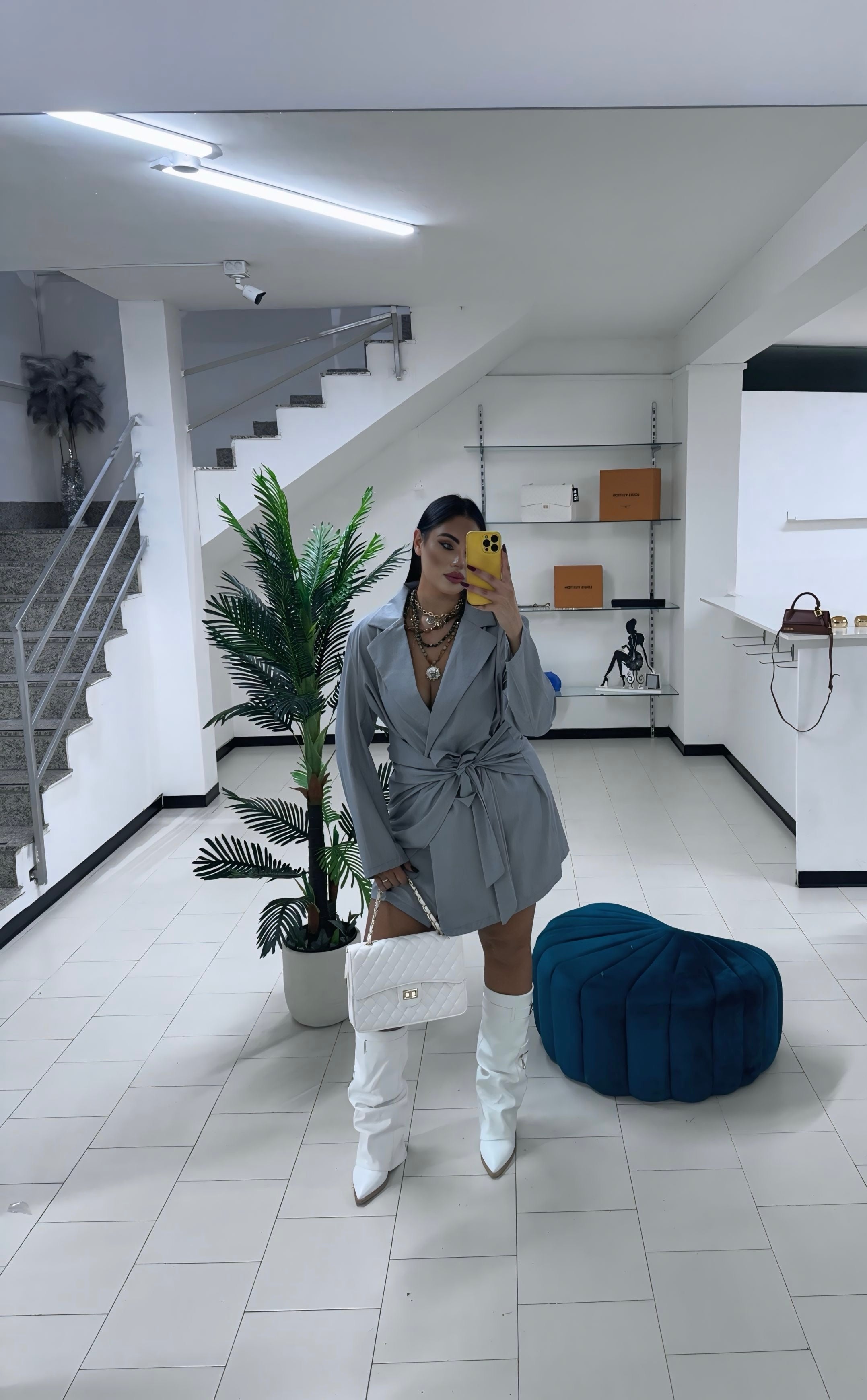Dress melissa grigio