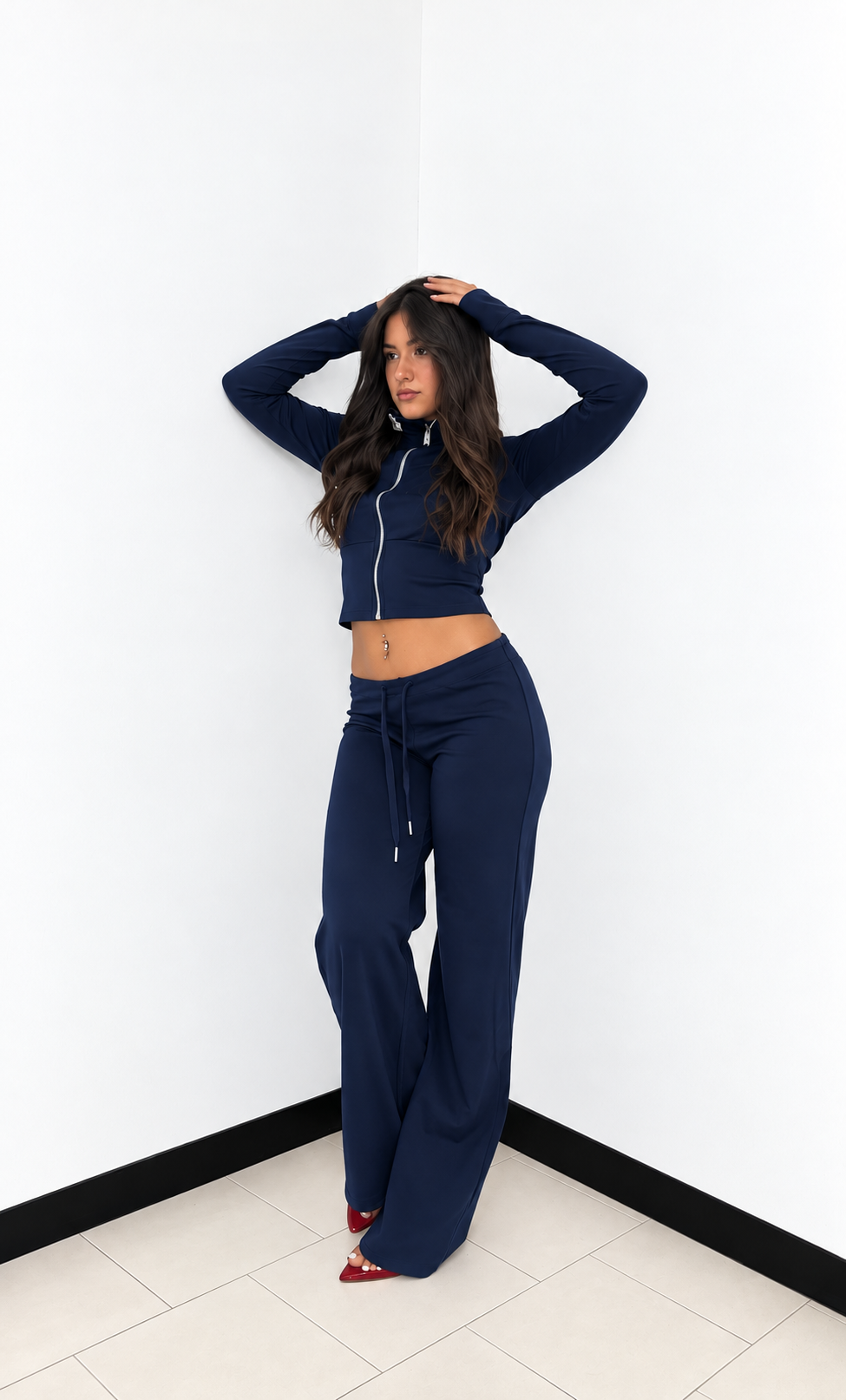 COMPLETO SPORTY CHIC BLU NAVY