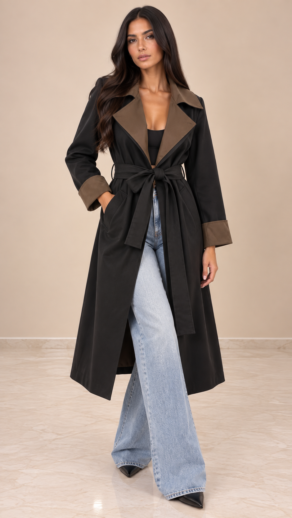 Trench Bicolor Iconic