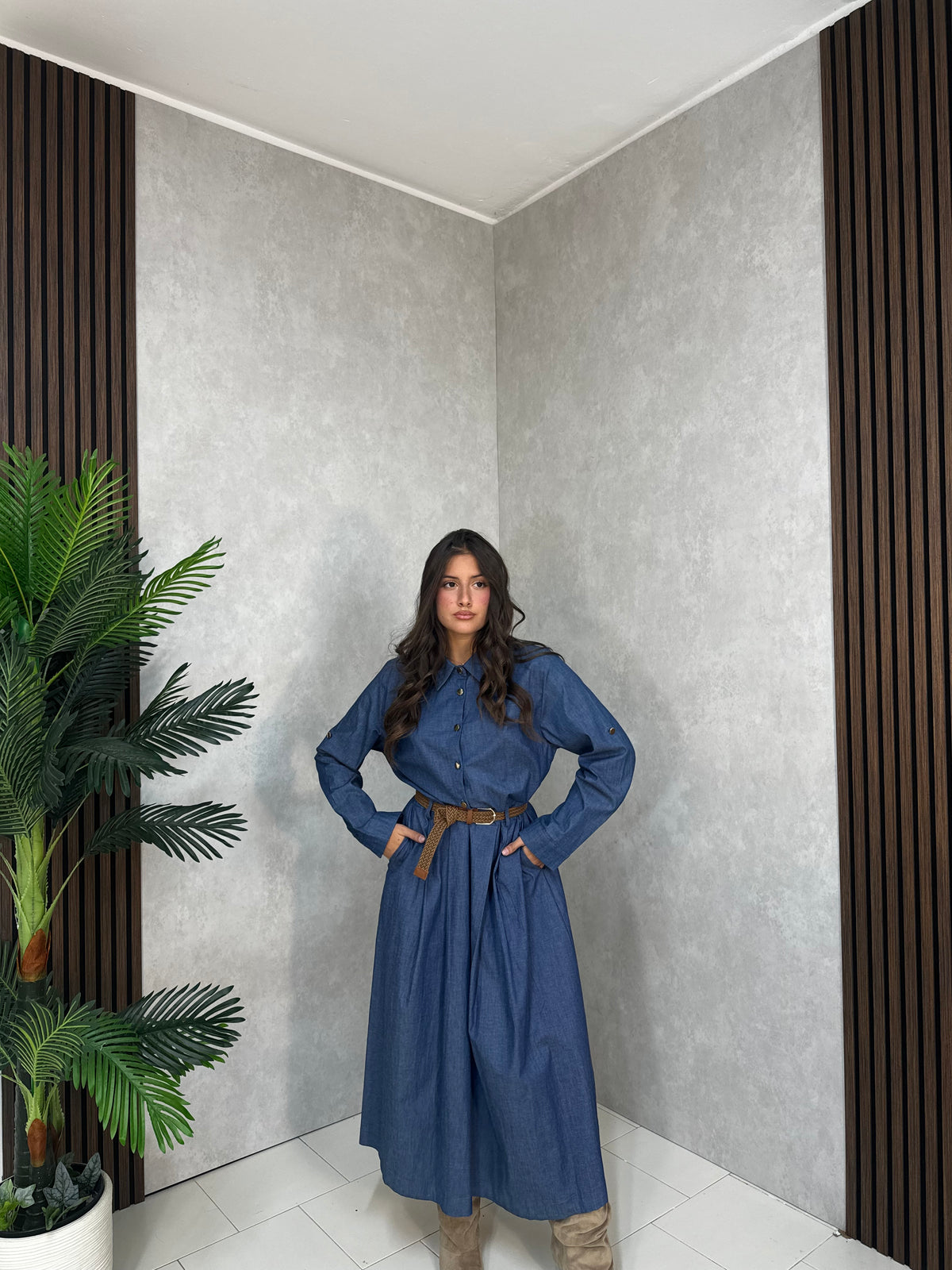 ABITO DENIM CHIC