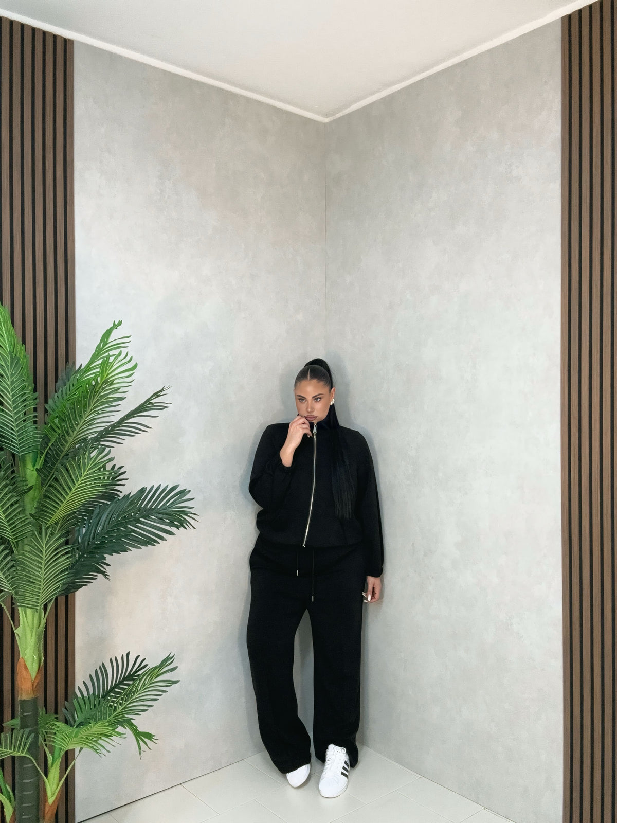 Tuta Curvy black