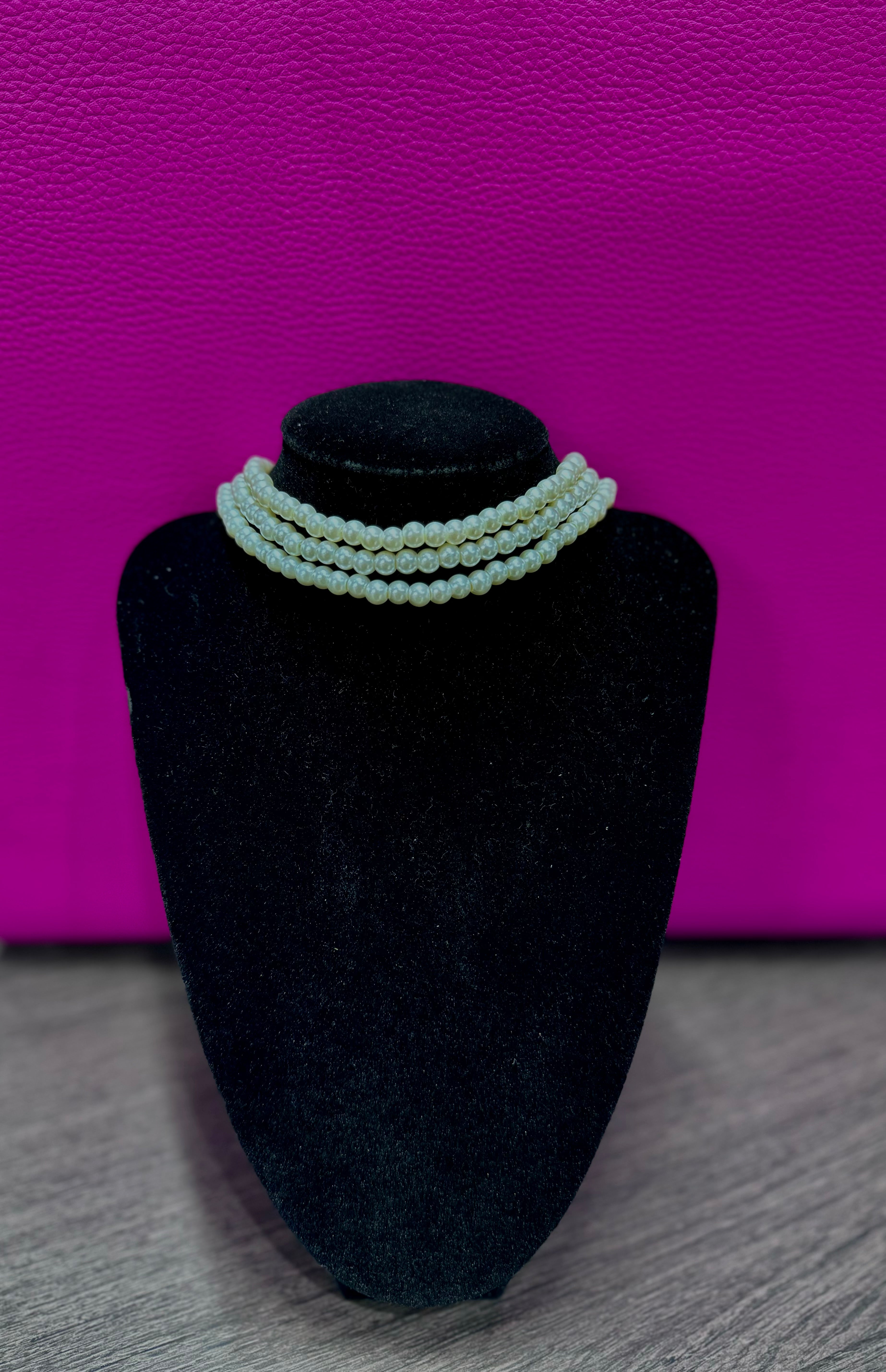 Choker in perle