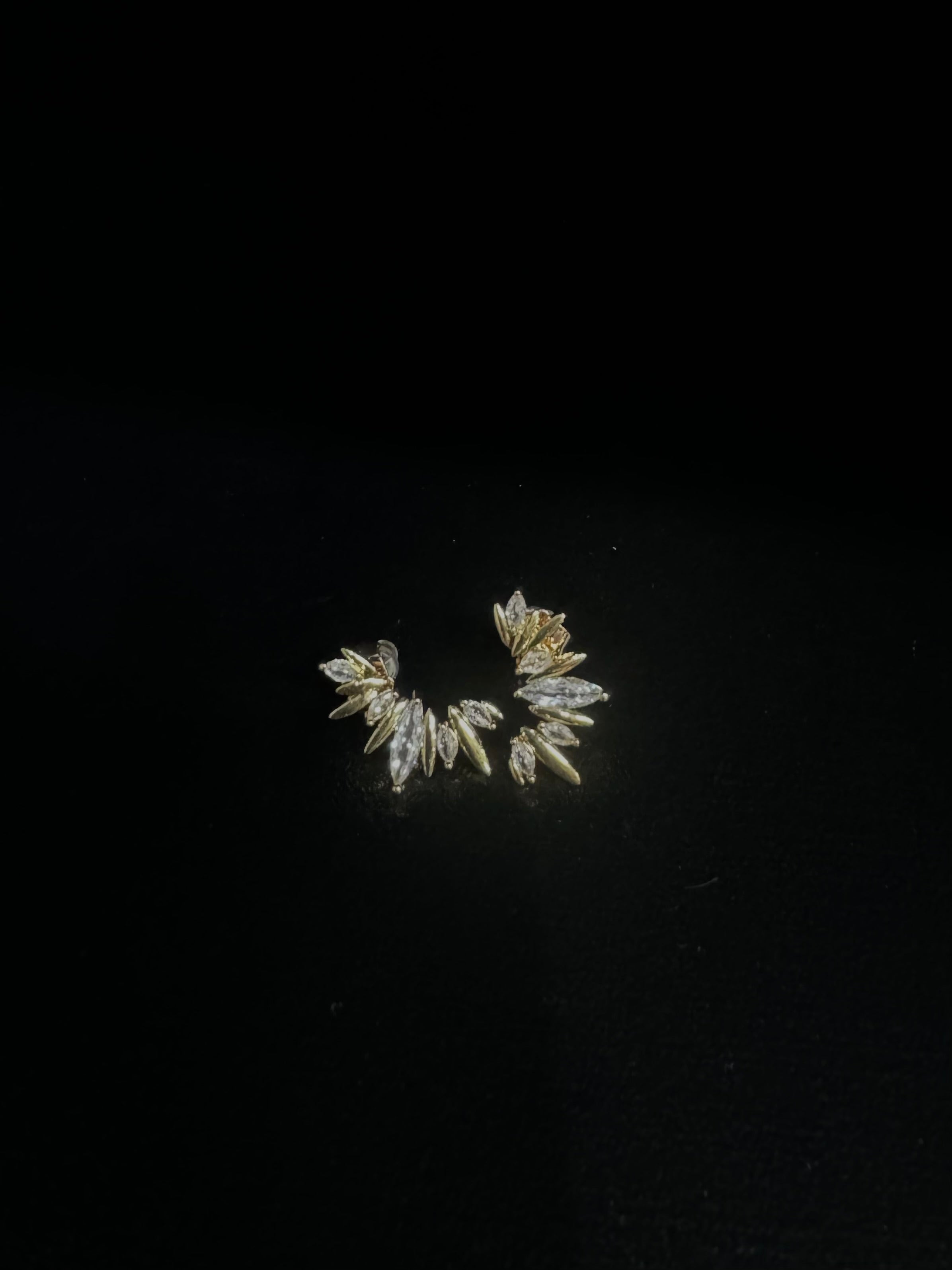 Orecchino diamond oro