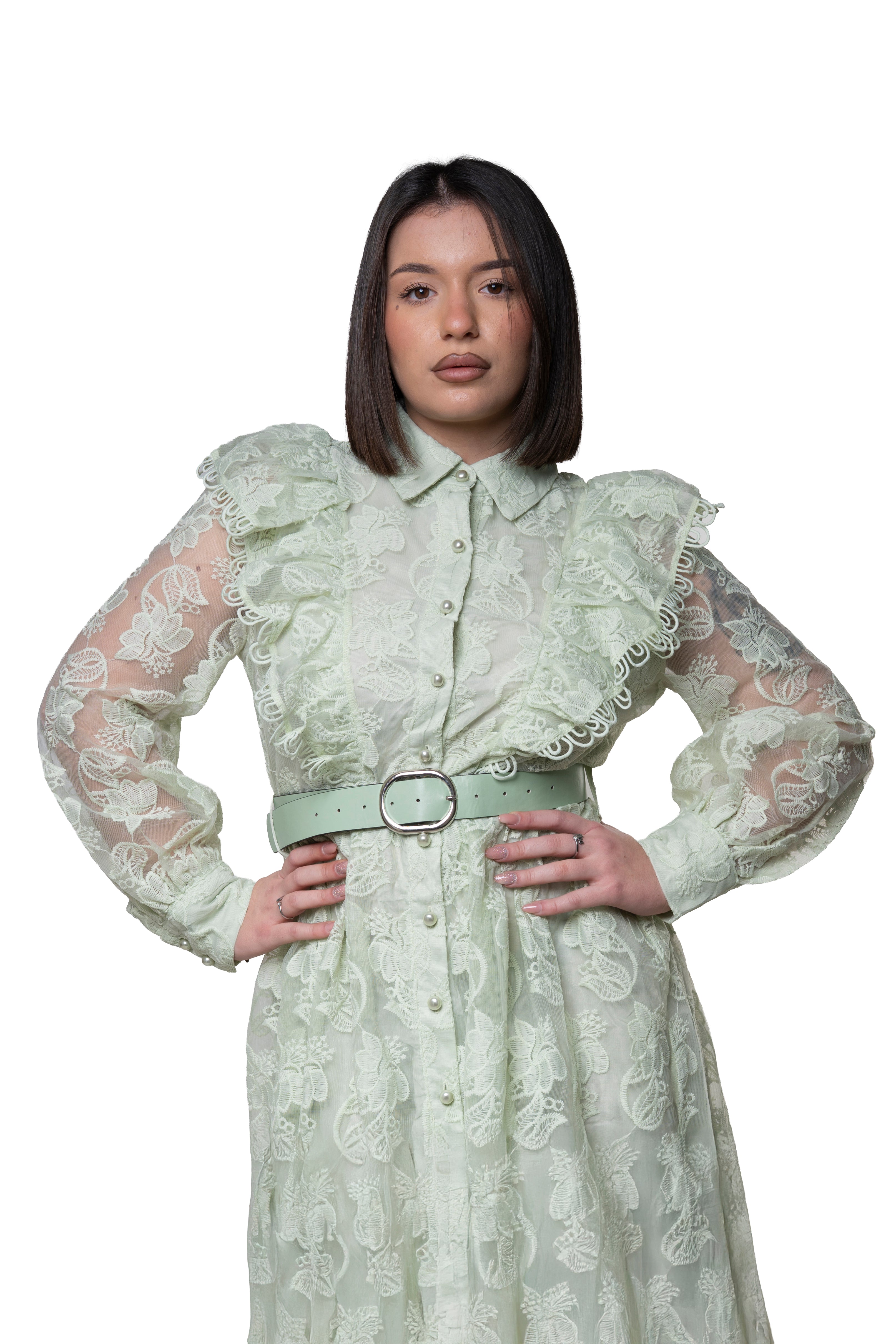 Abito mayls verde acqua