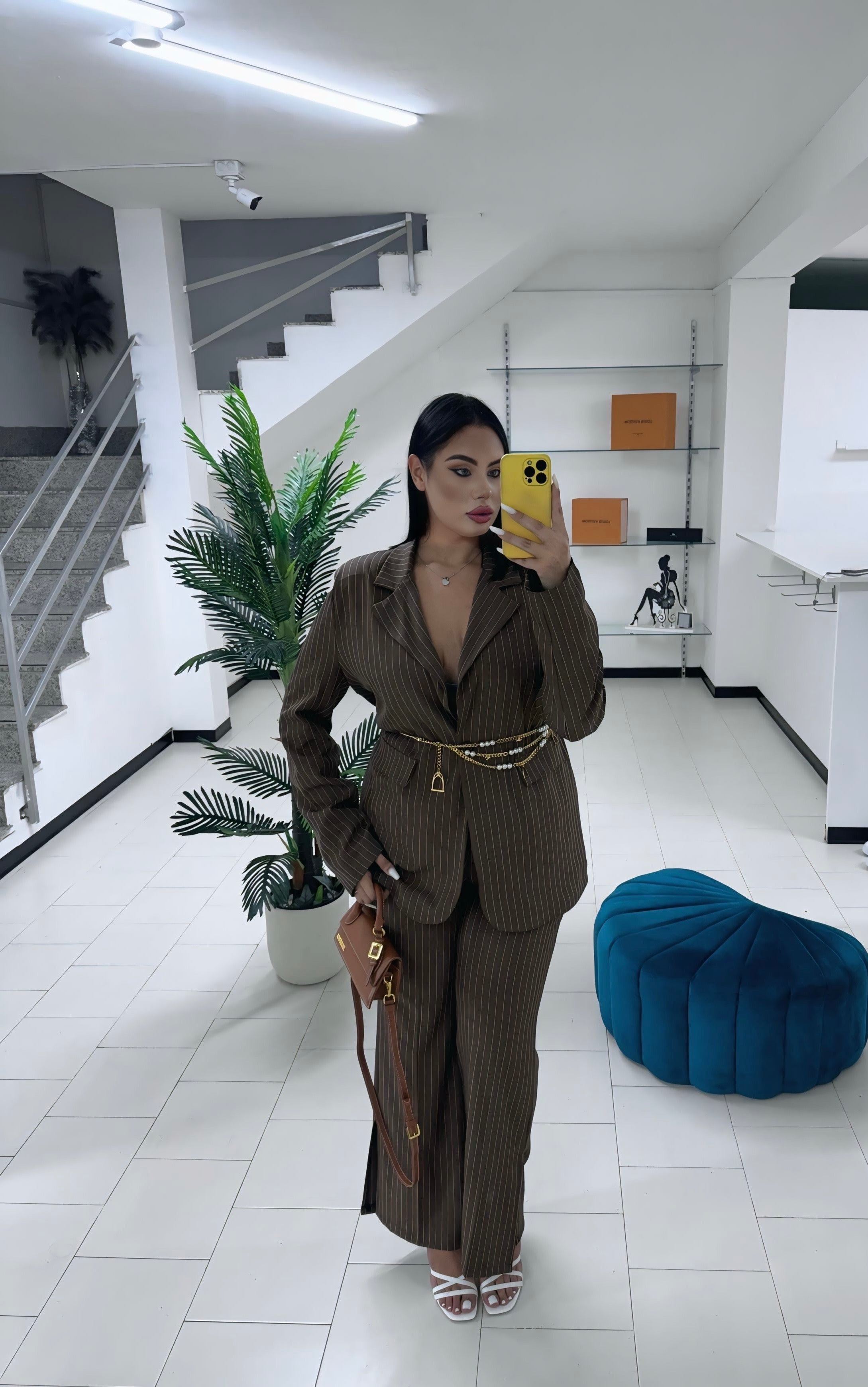 Tailleur curvy gessy