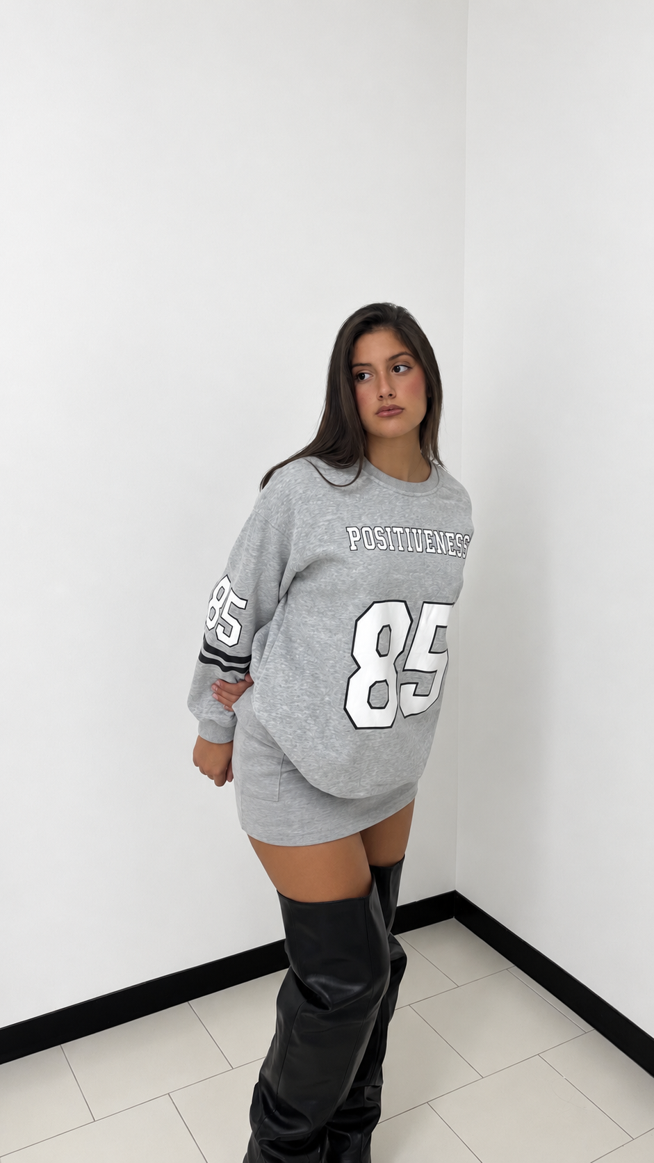 Felpa Oversize College 85