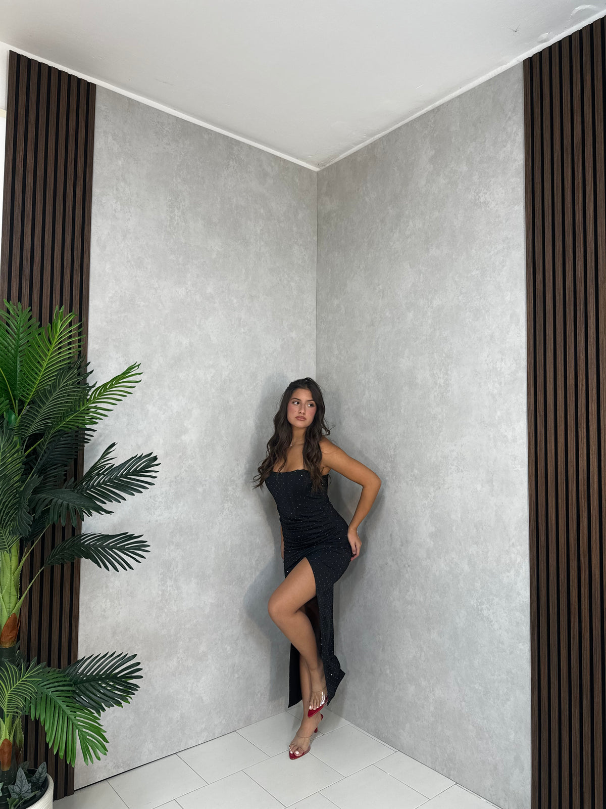 ABITO GLAM CORSET SHINE