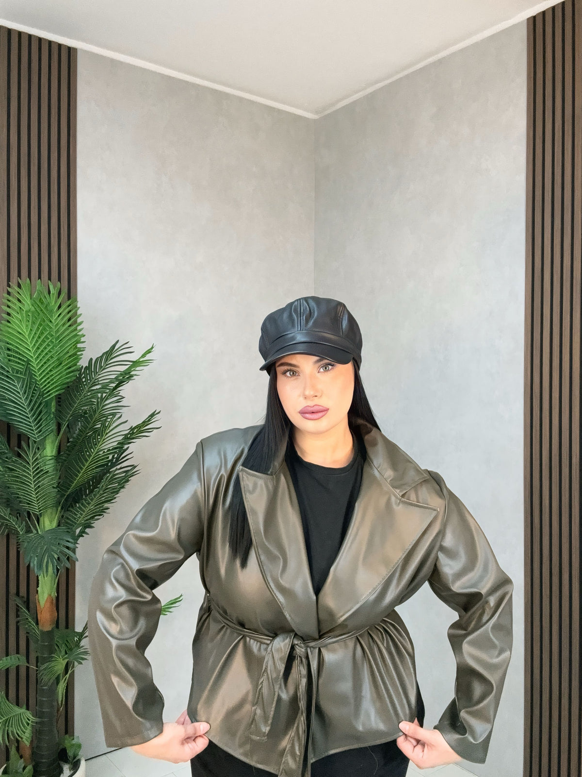 Giacca iconic verde militare