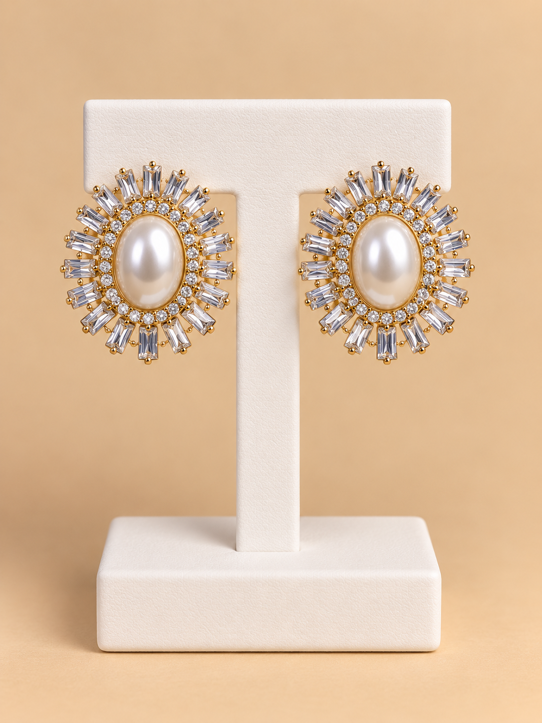 Orecchini Elegance Perla e Cristalli