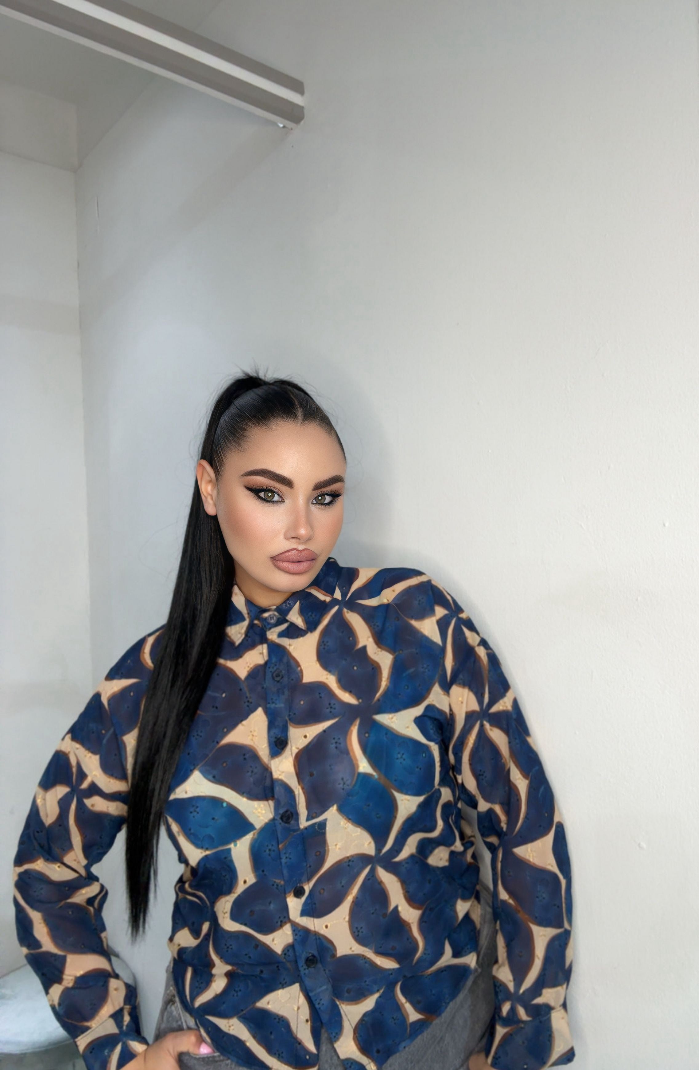 Camicia favela ottanio