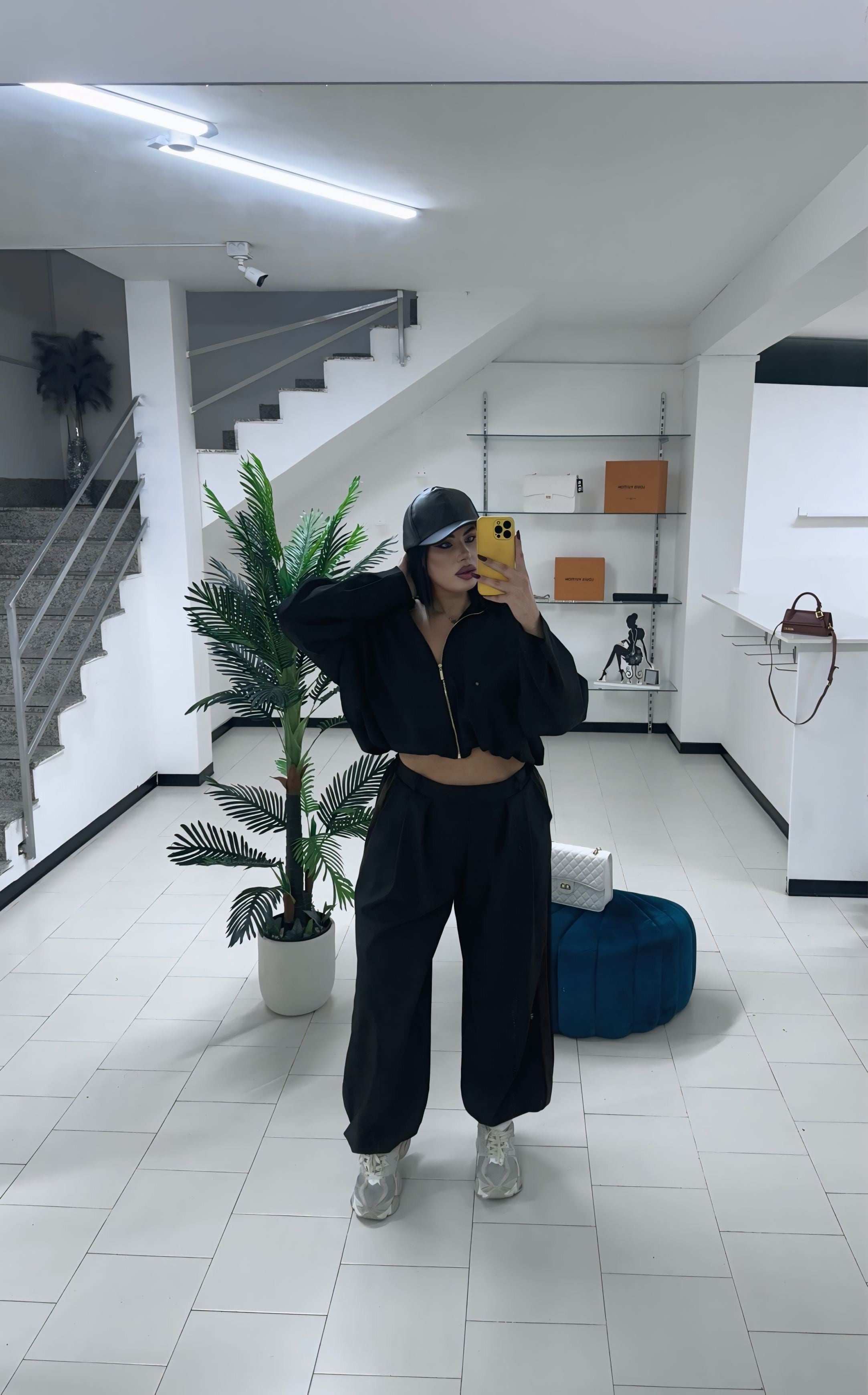 Coordinato ily curvy nero