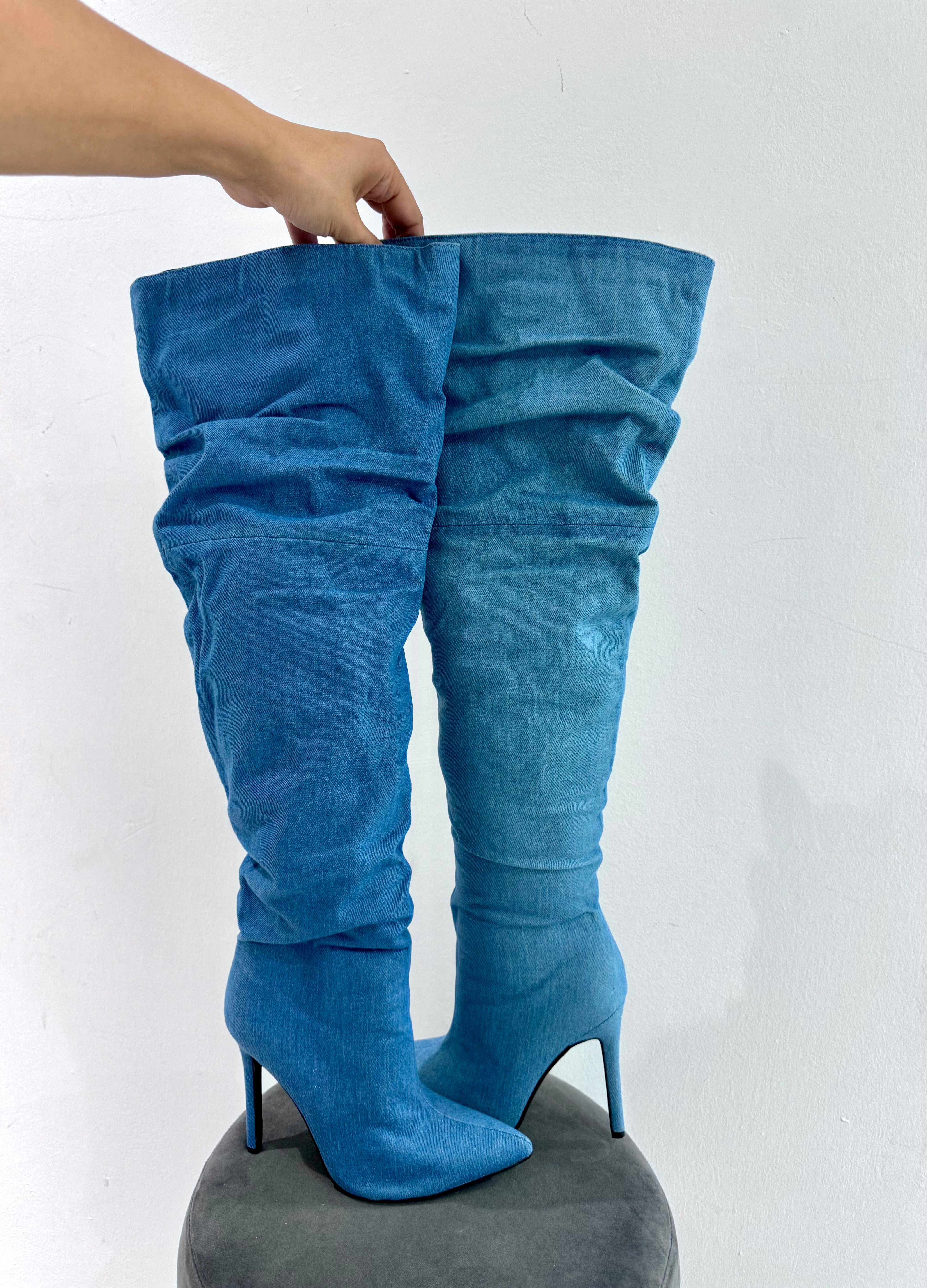 Stivale in denim 8620