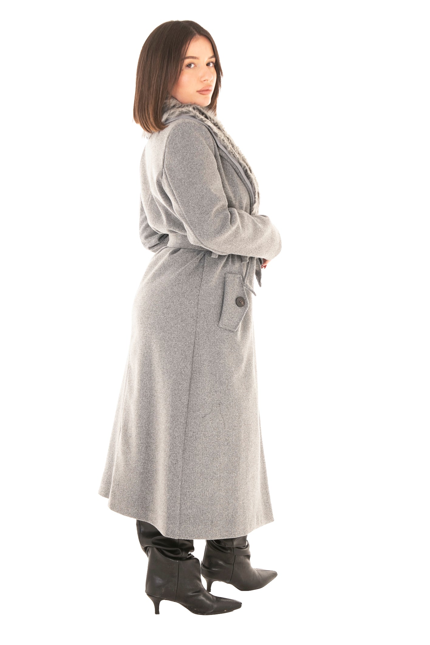 Cappotto glamour grey