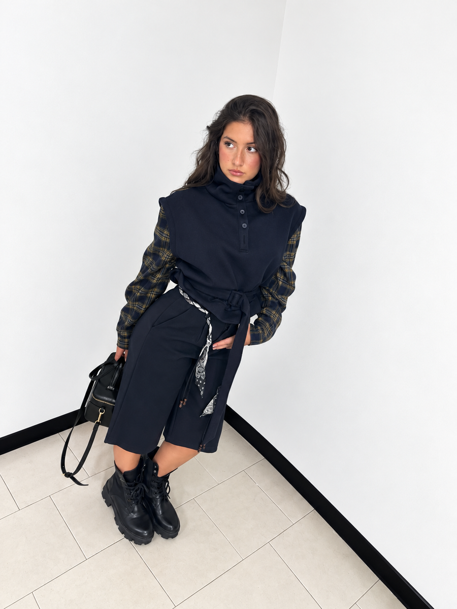 Camicia Gilet College Chic