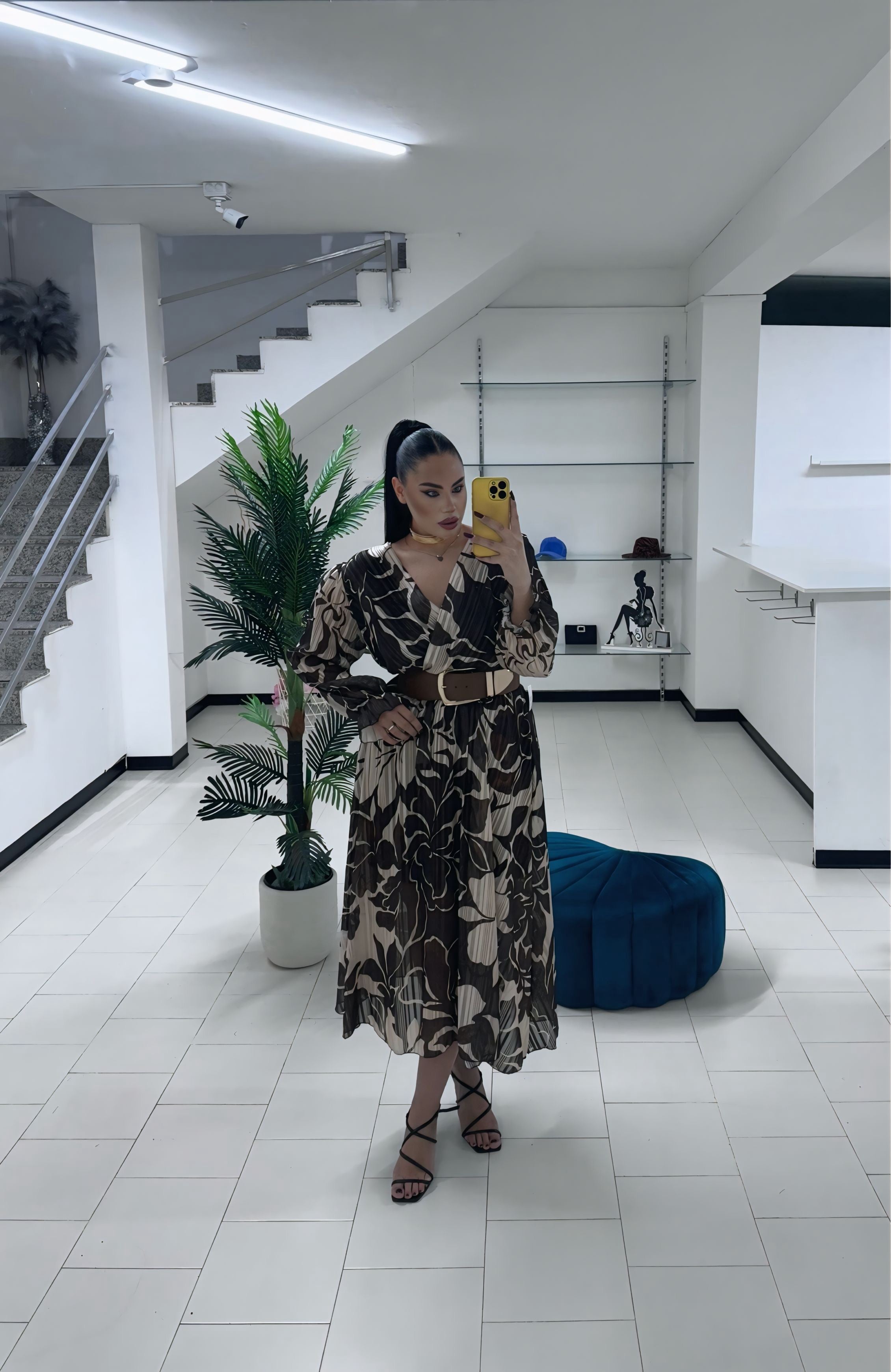 Abito Margherita marrone