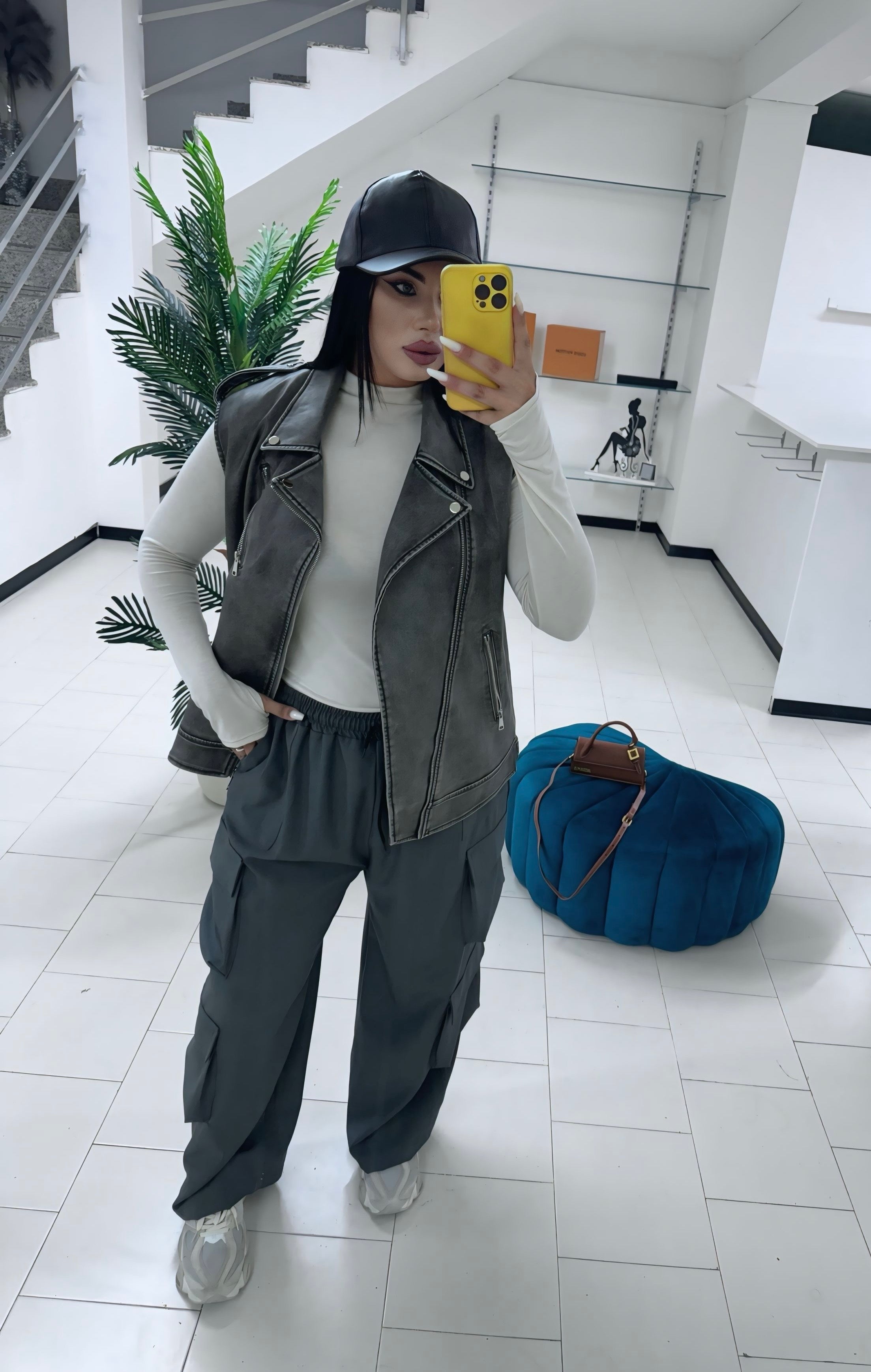 Pantatuta cargo grey