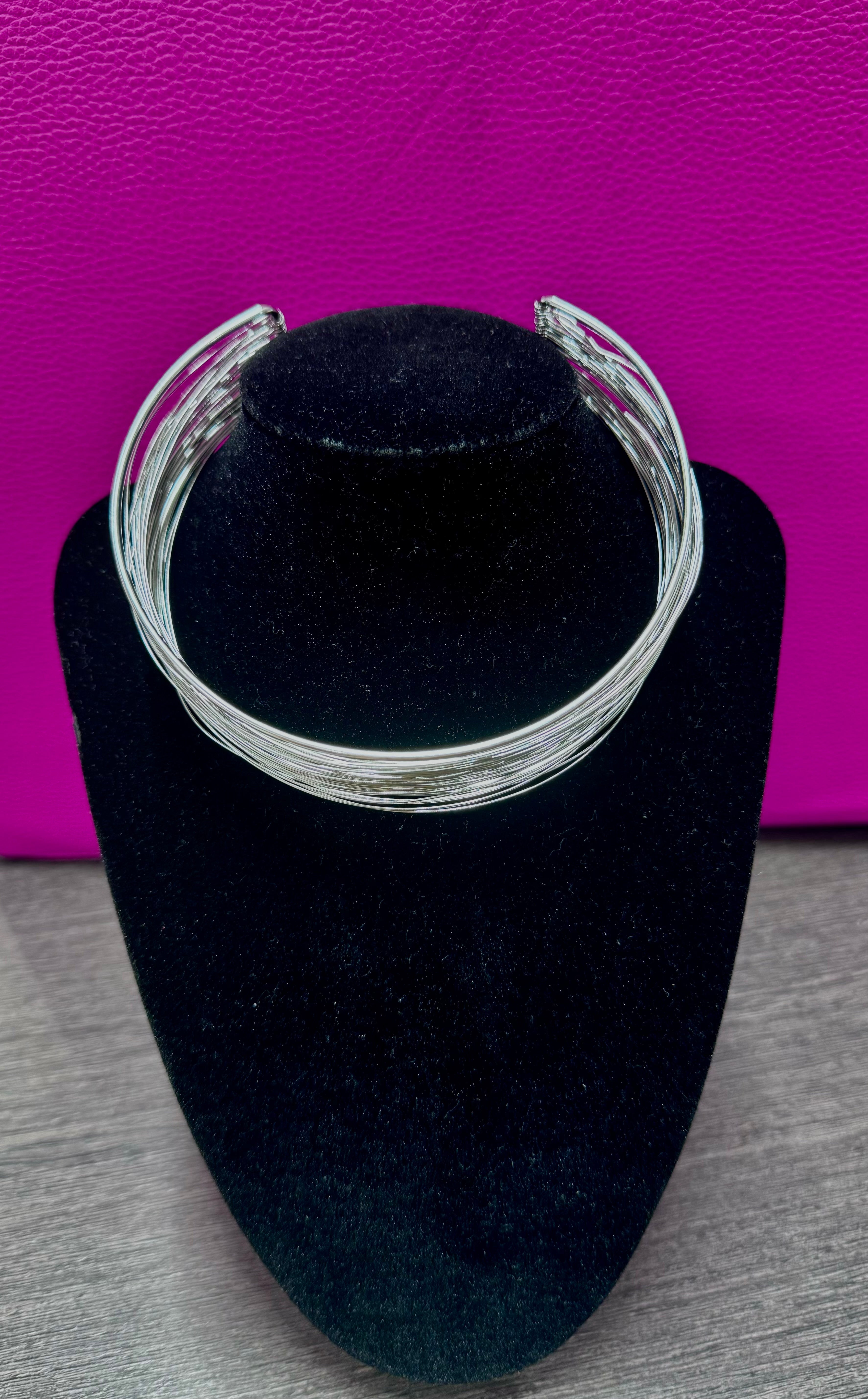 Choker argento