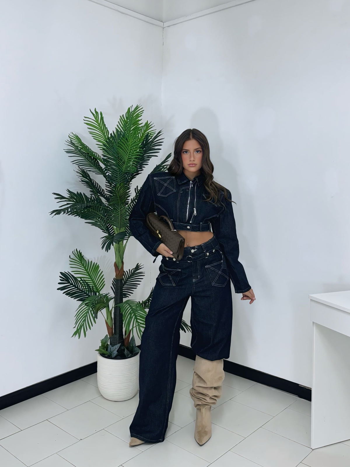 Completo Denim Urban Chic