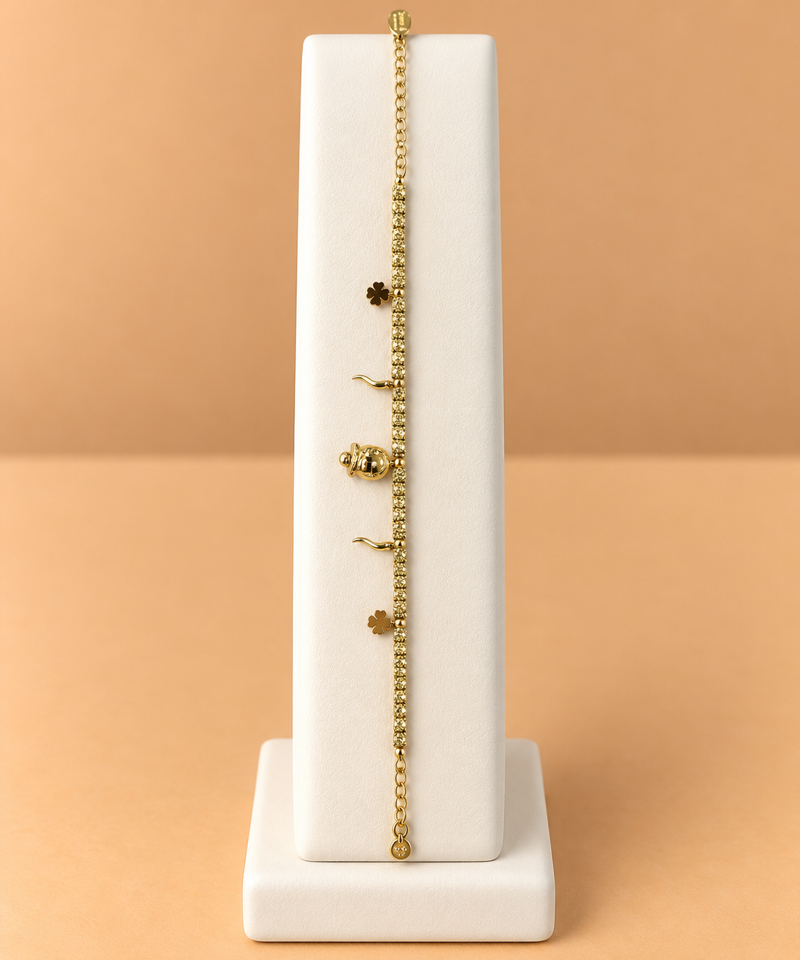 Bracciale oro con charms