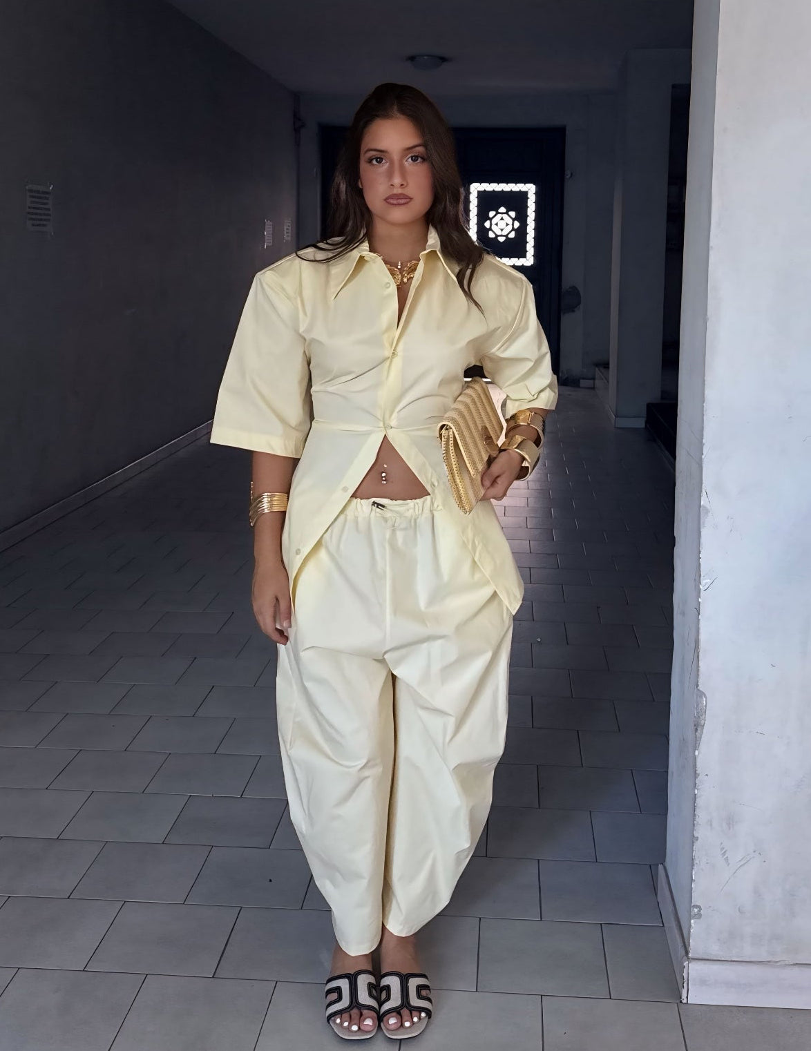 Coordinato iraida yellow