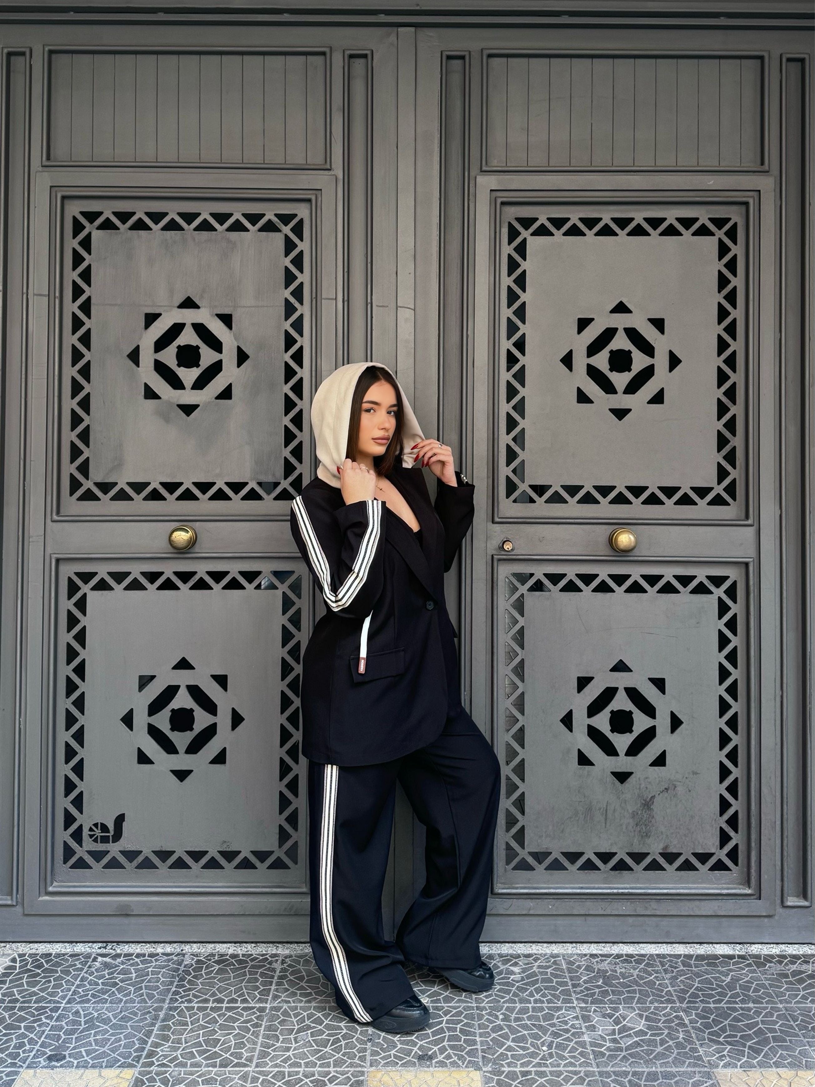 Tailleur sporty black