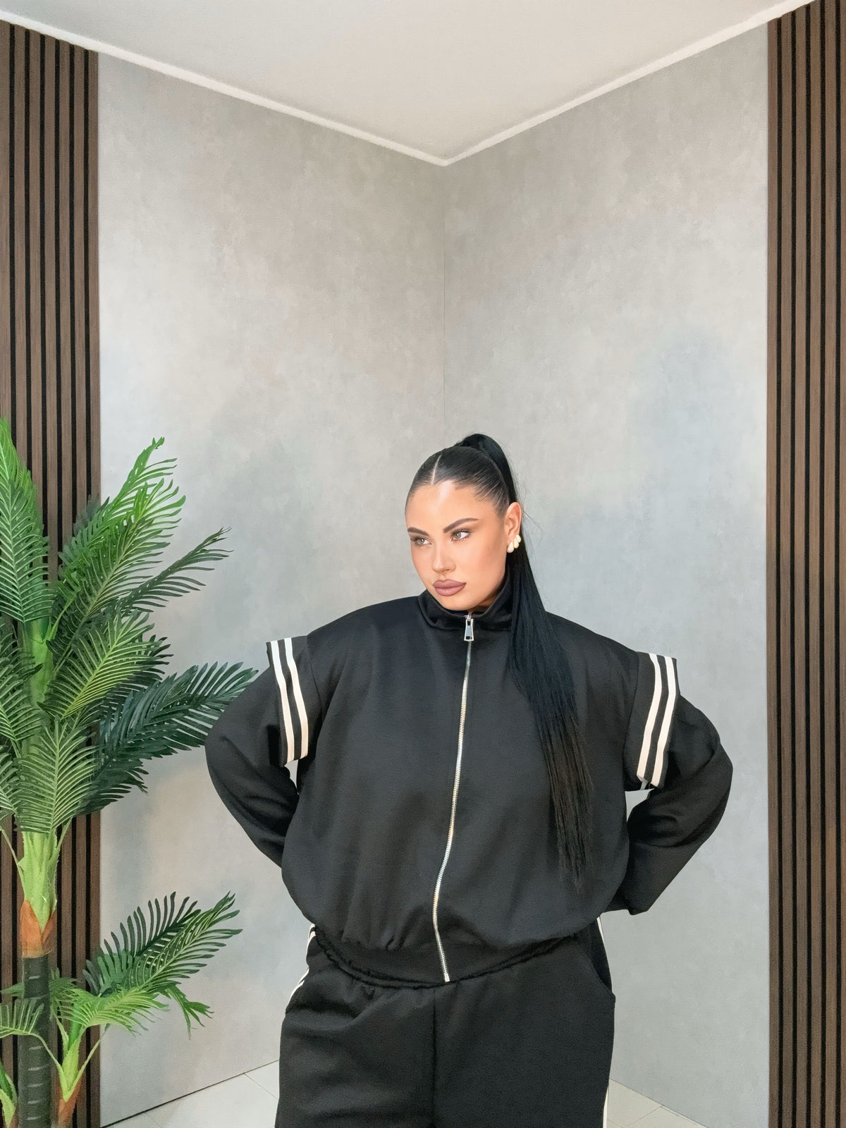 Tuta Curvy Xalw black