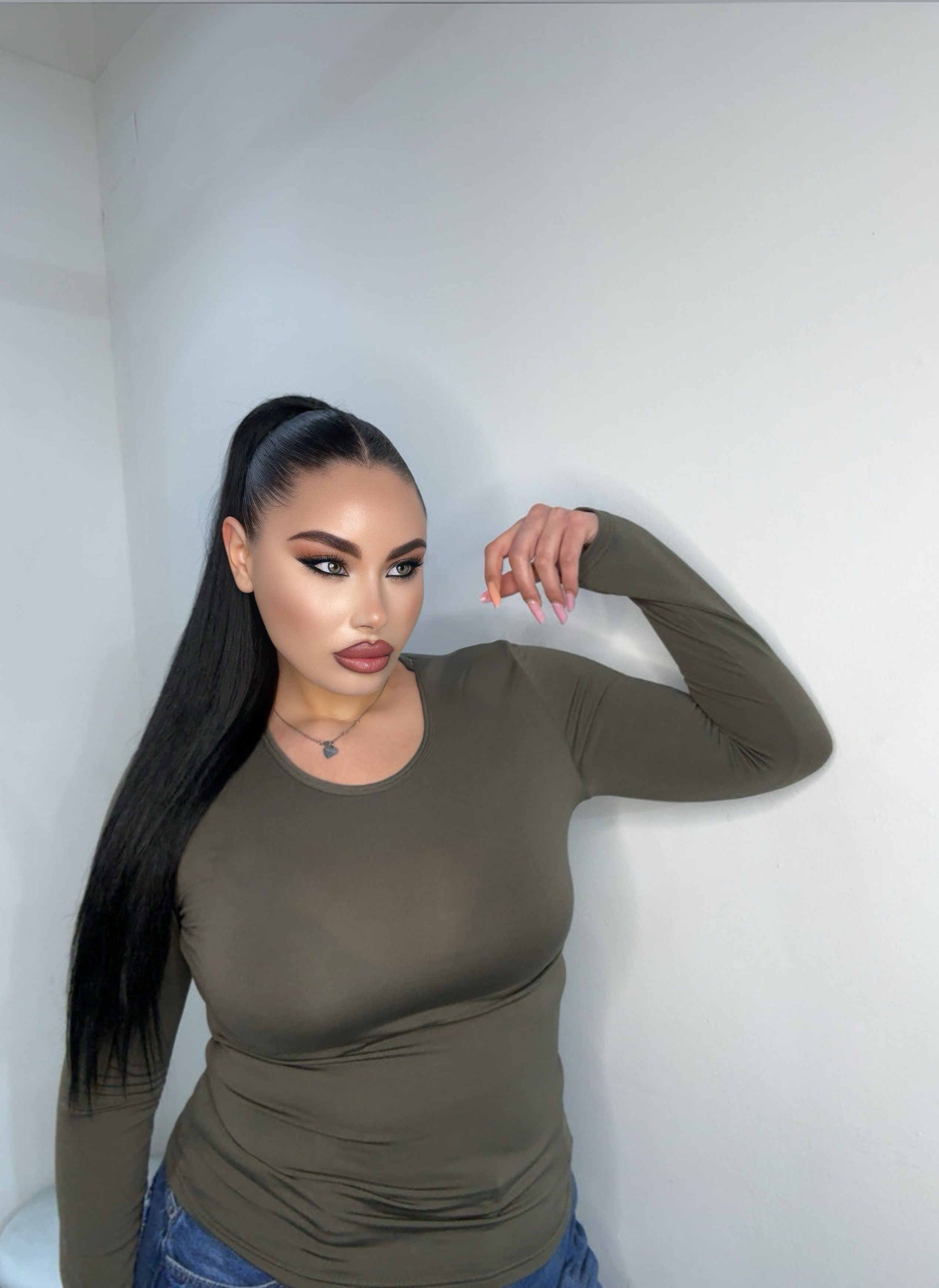 Maglia termina verde militare