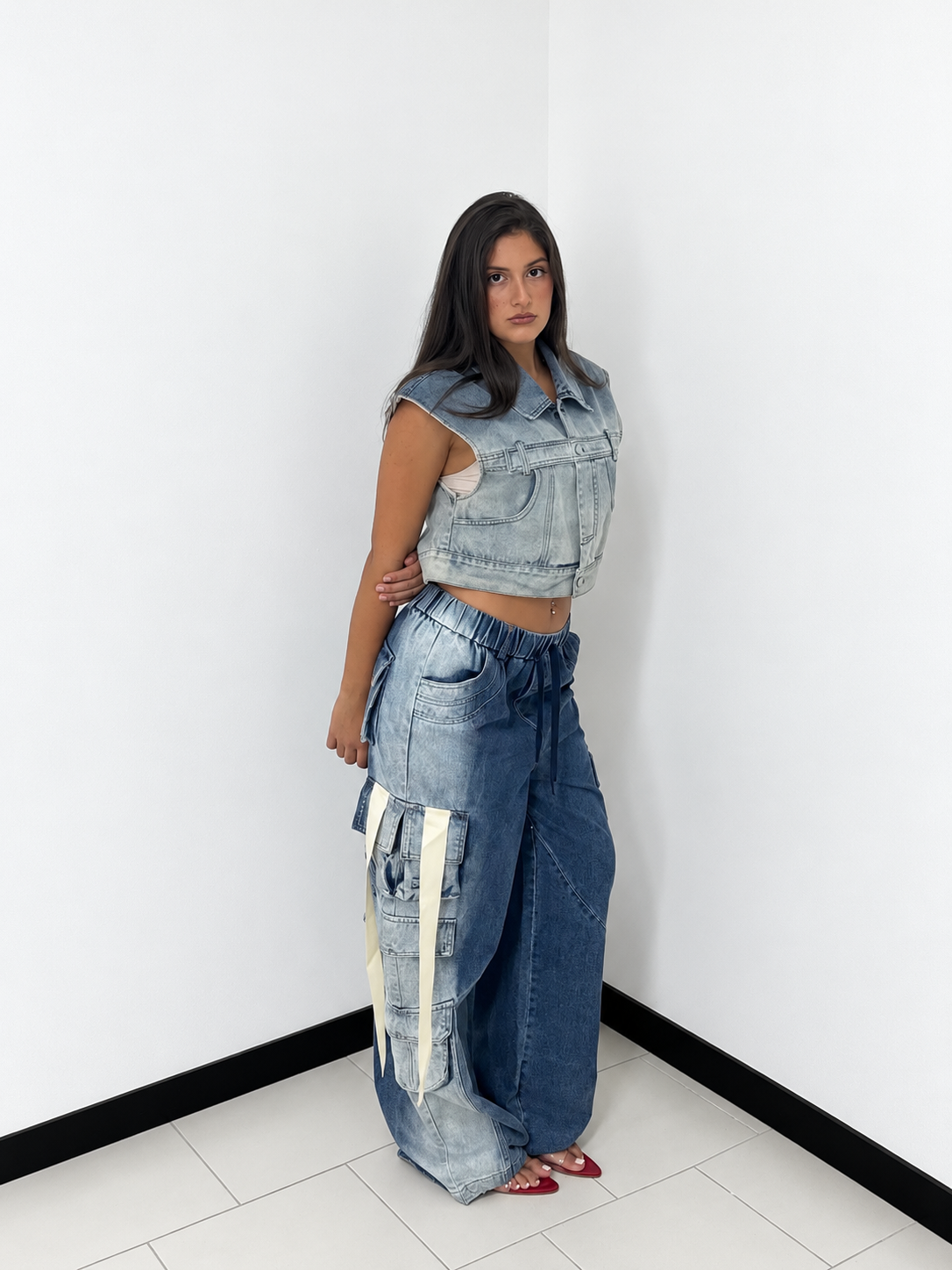 Completo Denim Street Style Blue