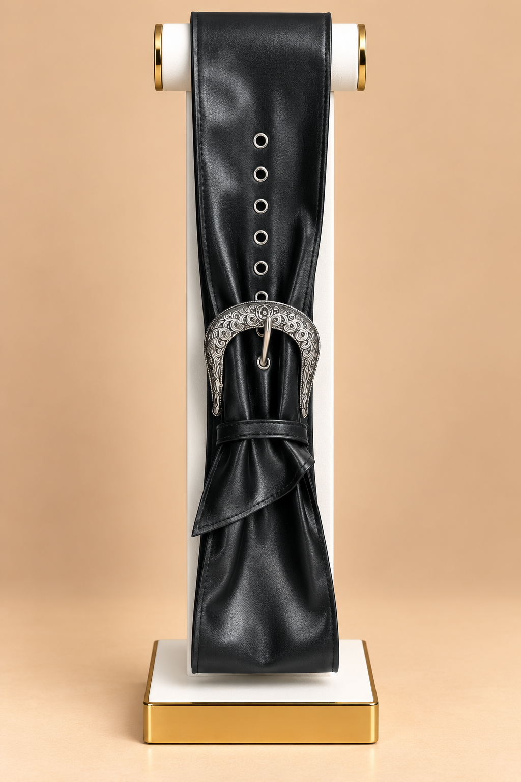 Cintura Nera e argento Prestige