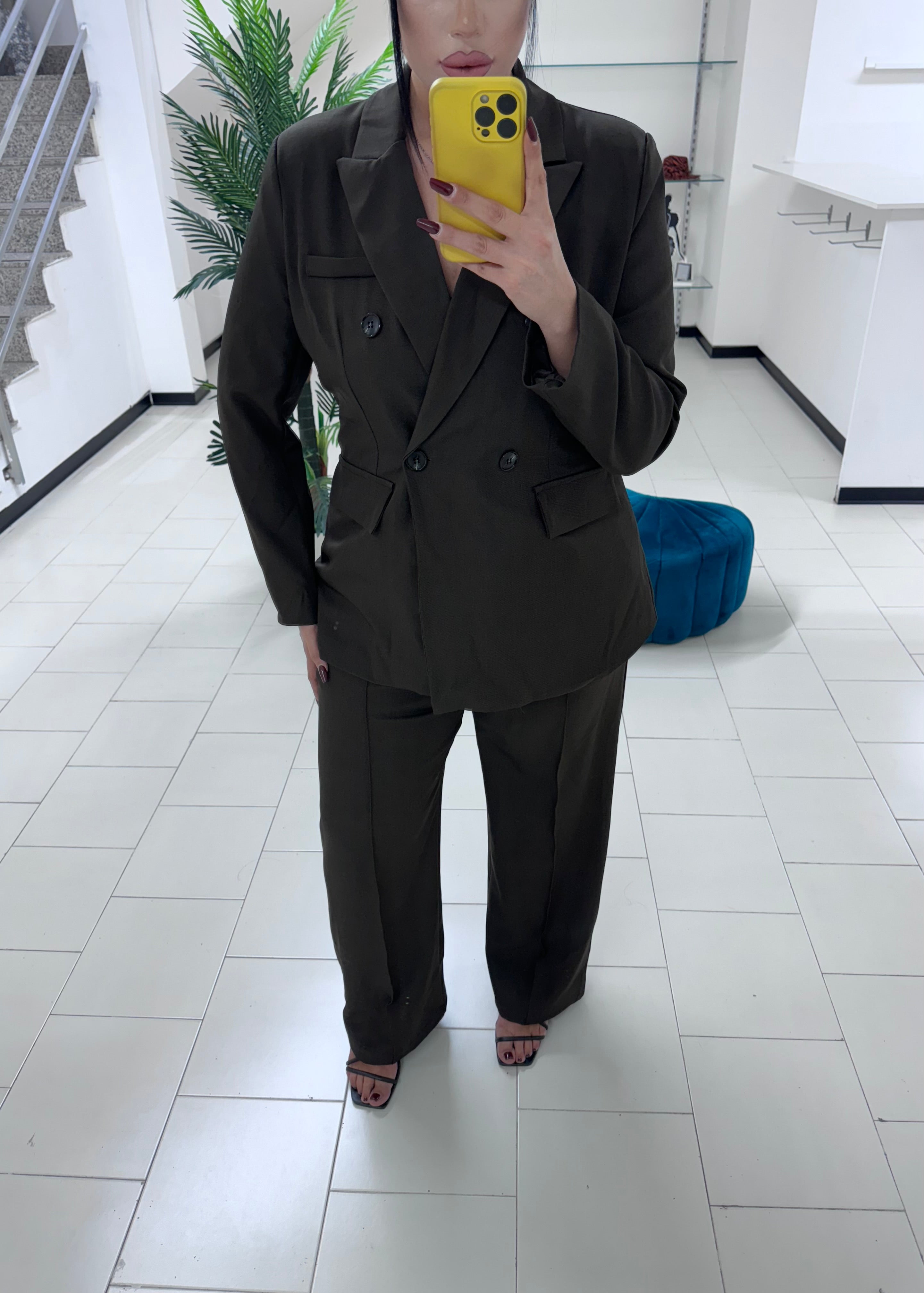 Tailleur meira marrone