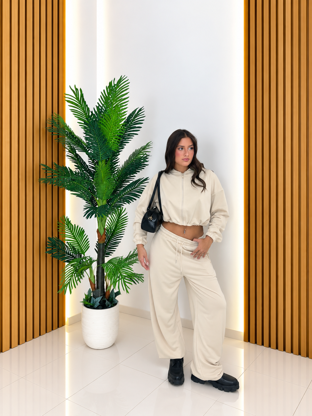 Completo Cozy beige