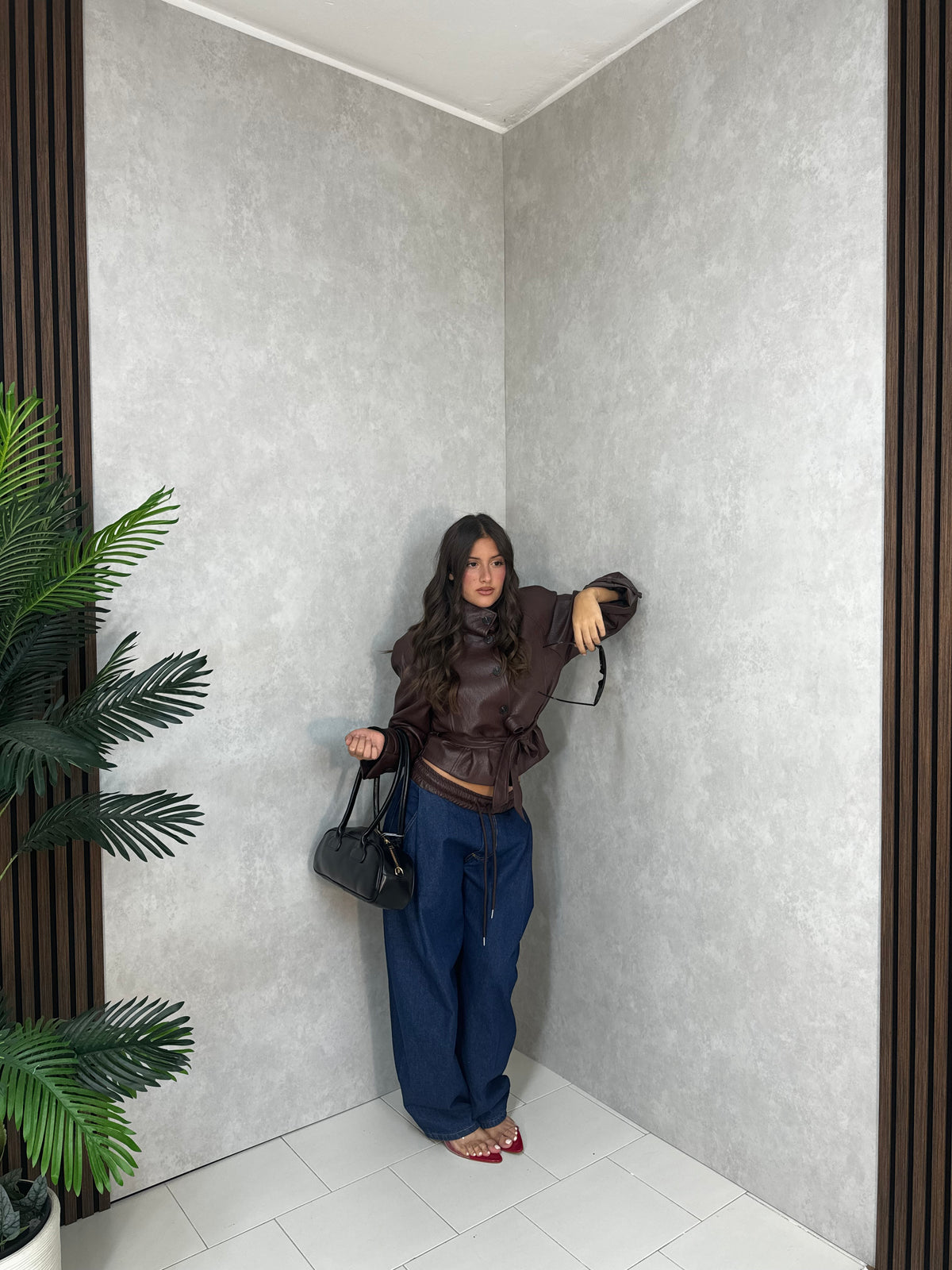 Completo Denim & Leather Chic