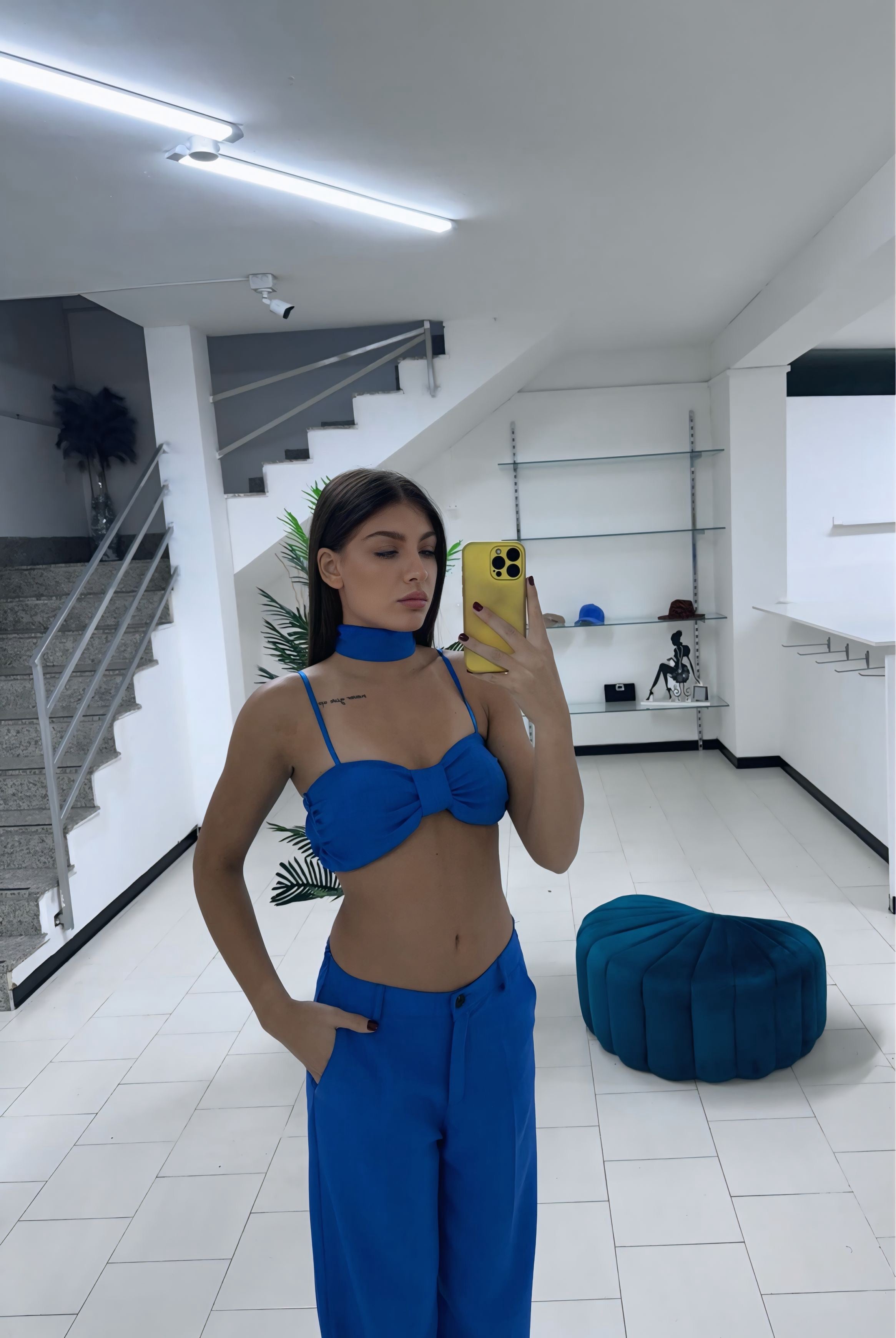 Tailleur miris blue